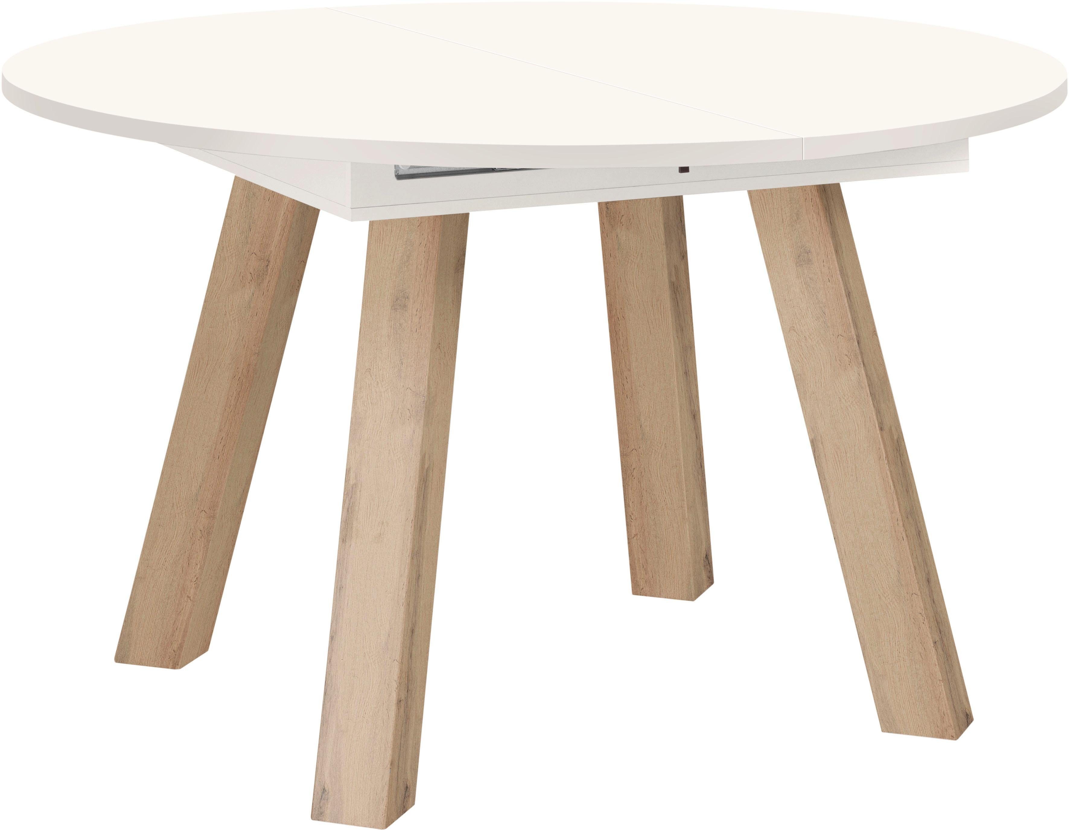 Mäusbacher Eettafel Onderstel schuin geplaatst