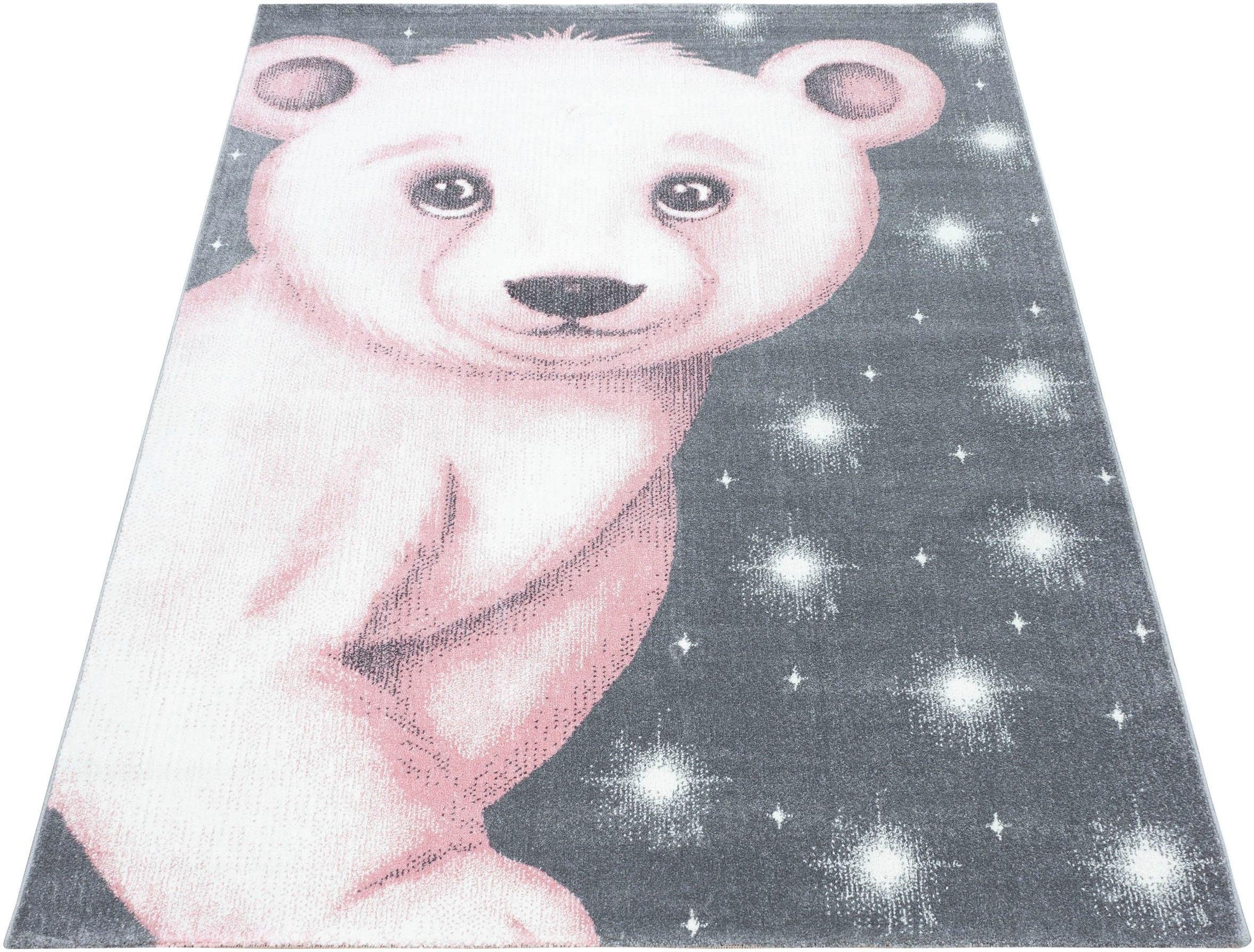 Ayyildiz Teppiche Kindervloerkleed Bambi 810 IJsbeermotief, laagpolig