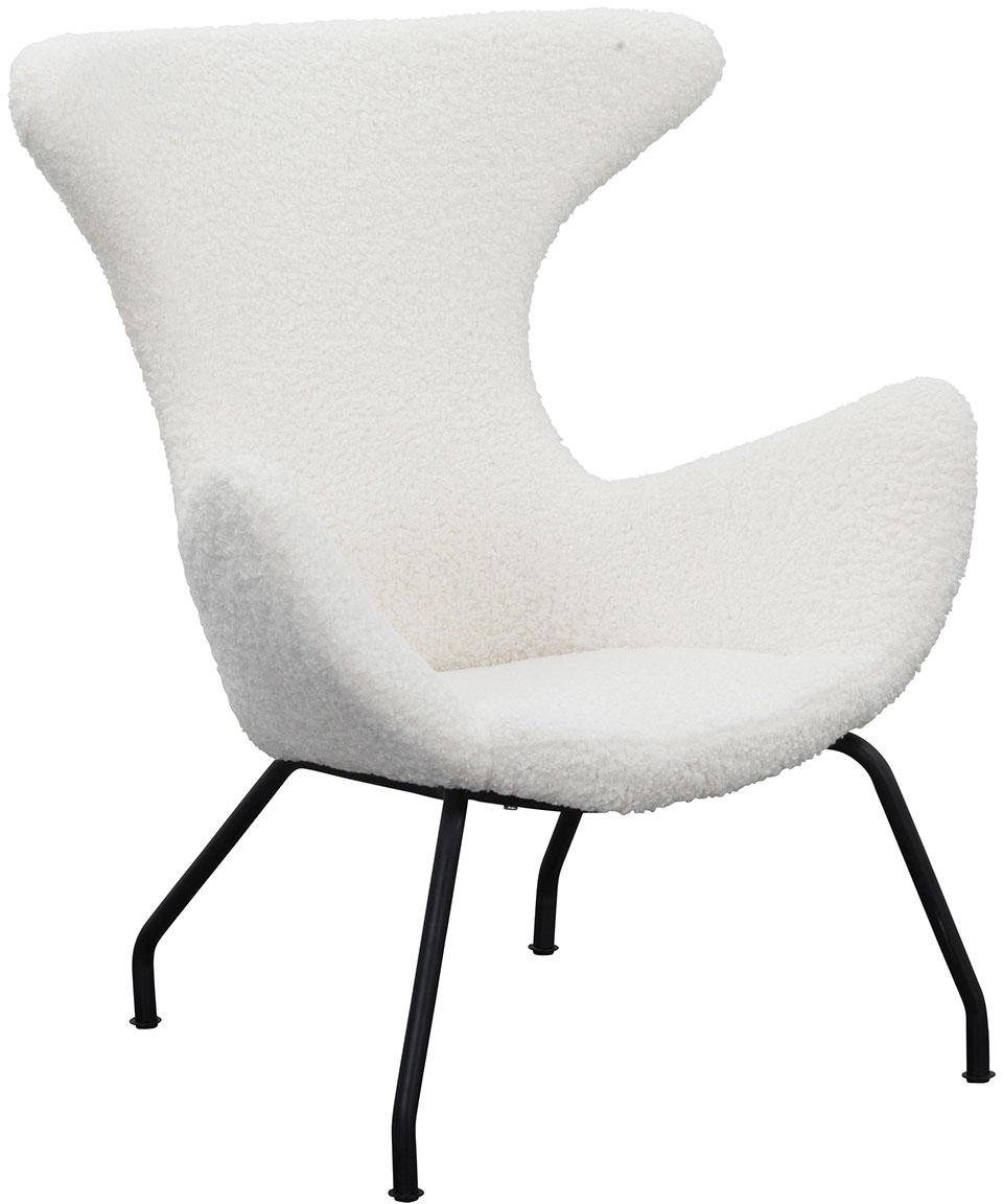 SalesFever Relaxfauteuil met zachte bekleding van imitatiebont
