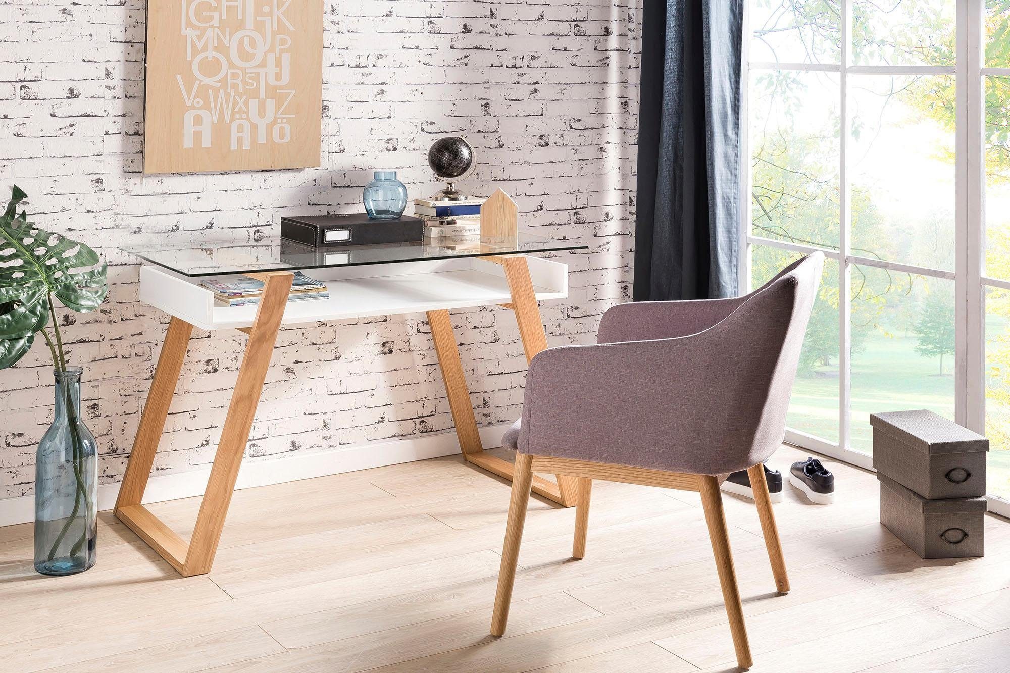 SalesFever Bureau met glasplaat