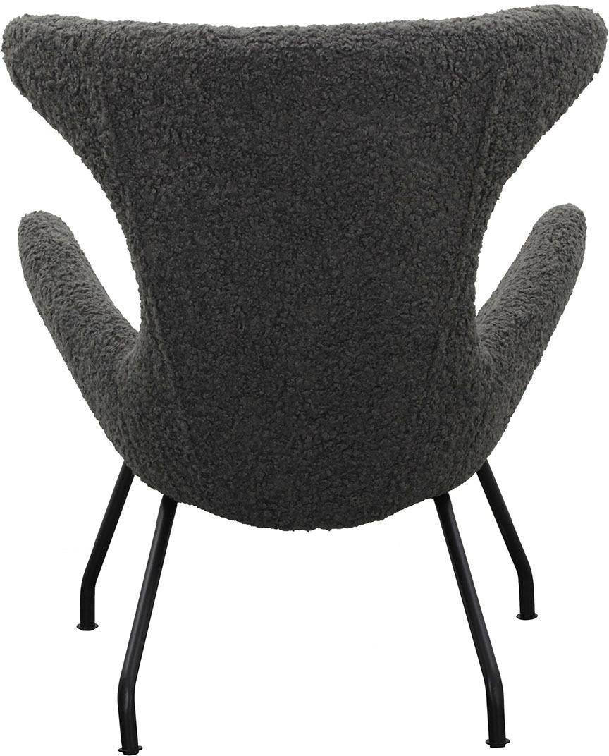 SalesFever Relaxfauteuil met zachte bekleding van imitatiebont