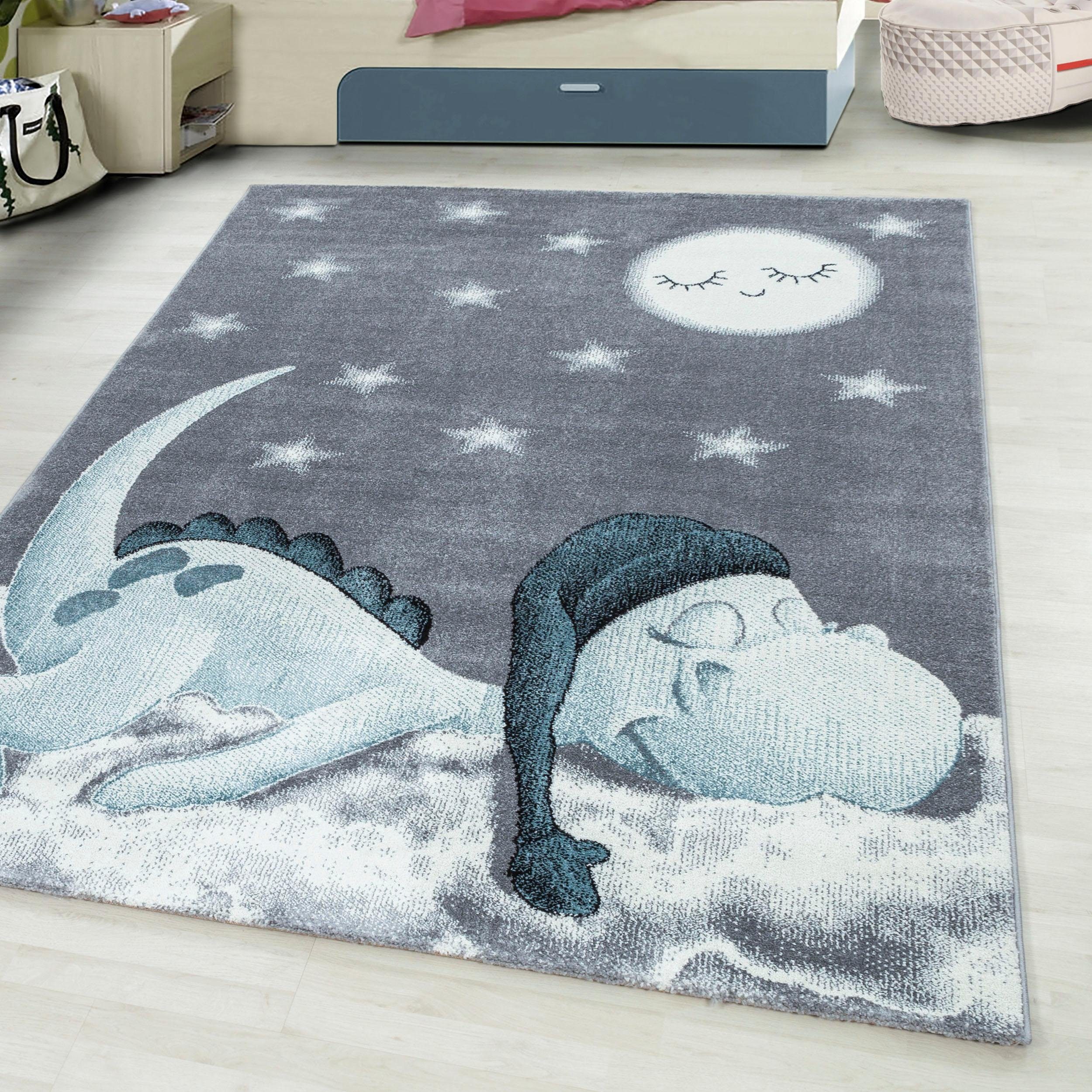 Ayyildiz Teppiche Kindervloerkleed Bambi 840 ook in rond, draak motief, kortpolig
