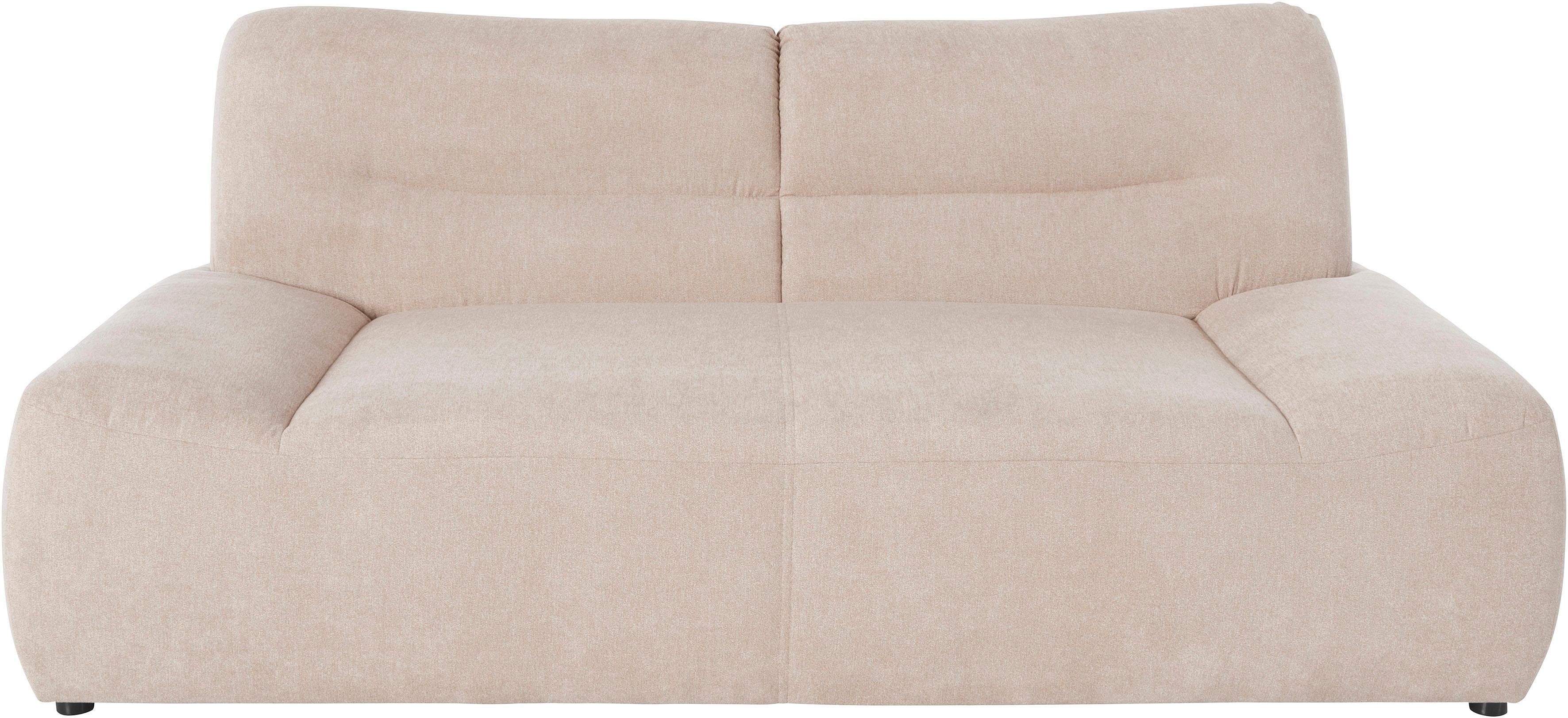 DOMO collection 2-zitsbank Cesena moderne bank met platte armleuningen, comfortabel