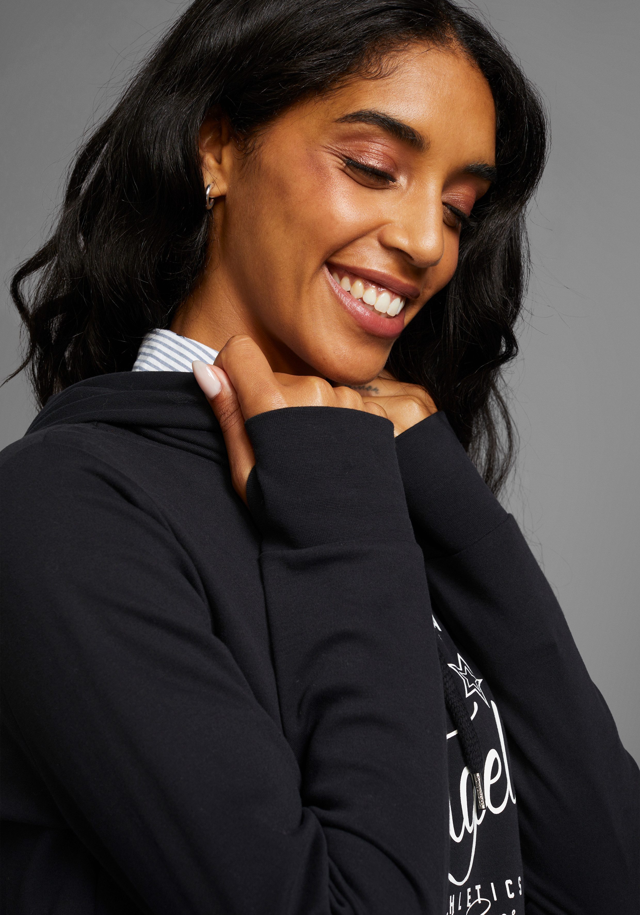 KangaROOS Hoodie met placement-print