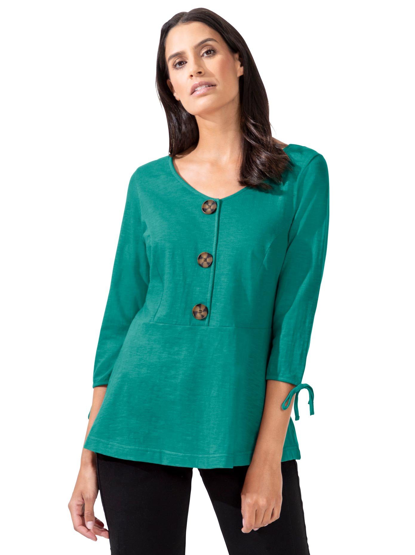Classic Inspirationen Shirt met 3/4-mouwen Shirt (1-delig)