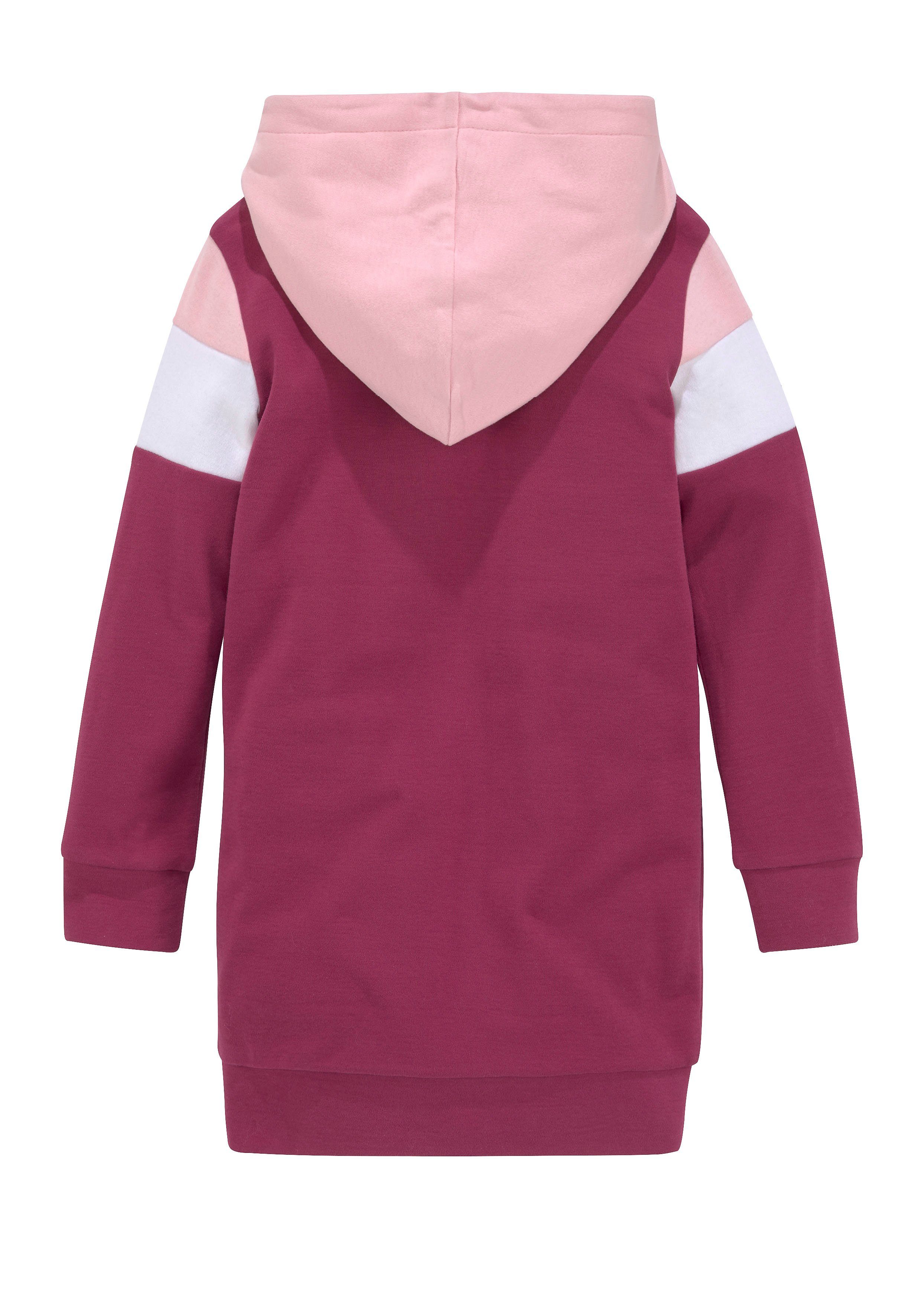 KIDSWORLD Sweatjurk Unicorn lang, modieus, van katoenmix, lange mouwen