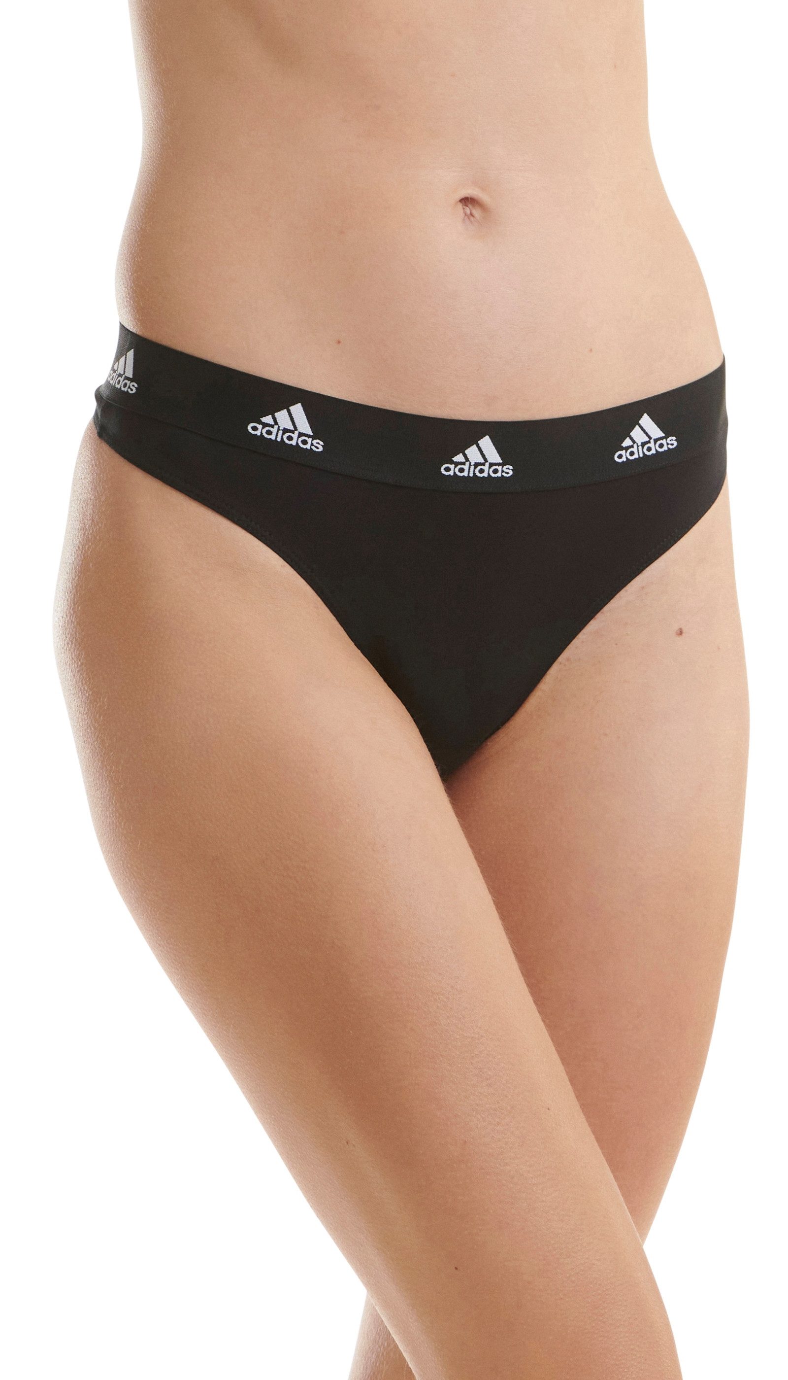 adidas Sportswear Tanga Sport Active Comfort Cotton met real cool cotton-technologie (Set van 3)