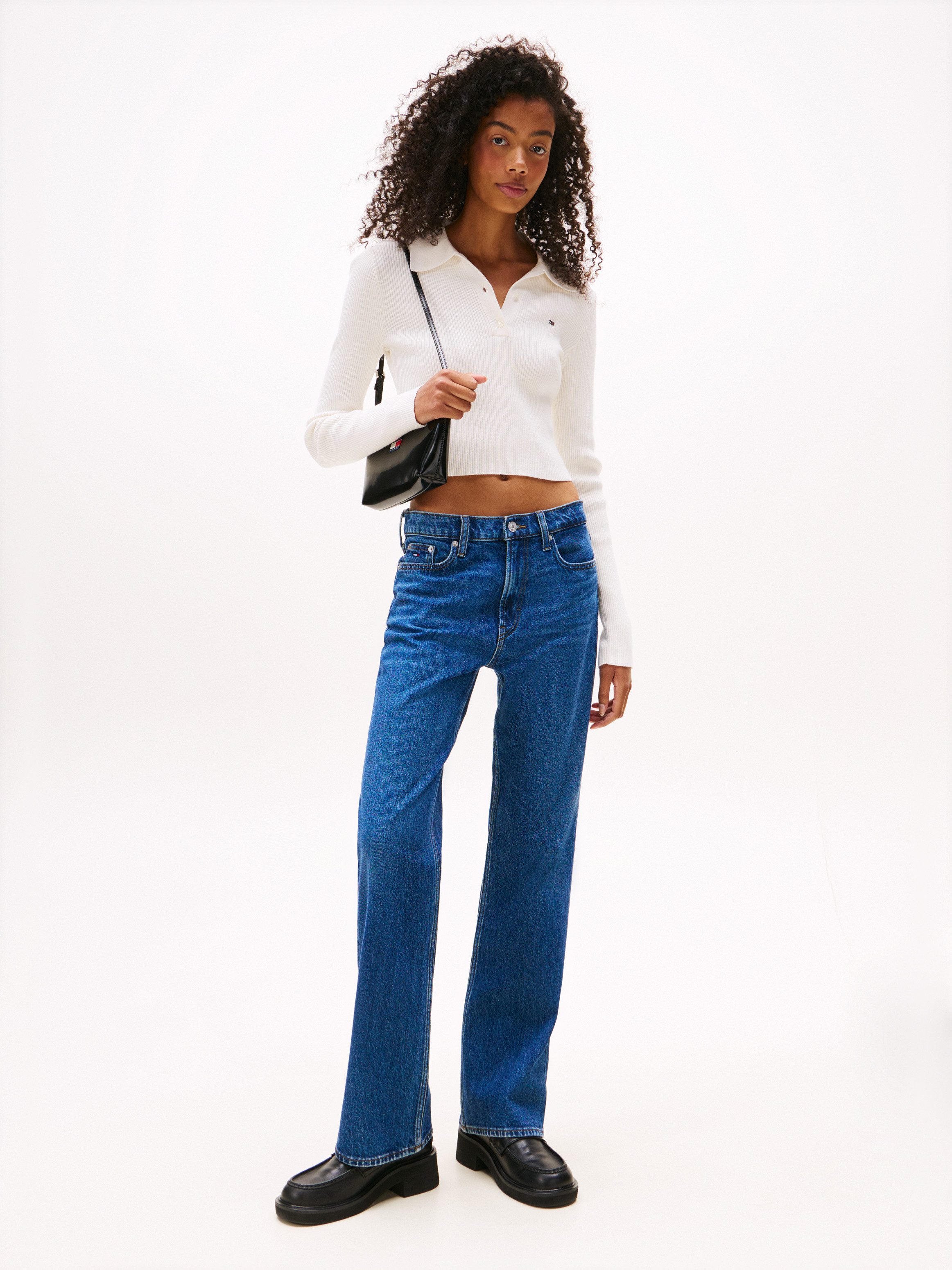 TOMMY JEANS Trui met polokraag