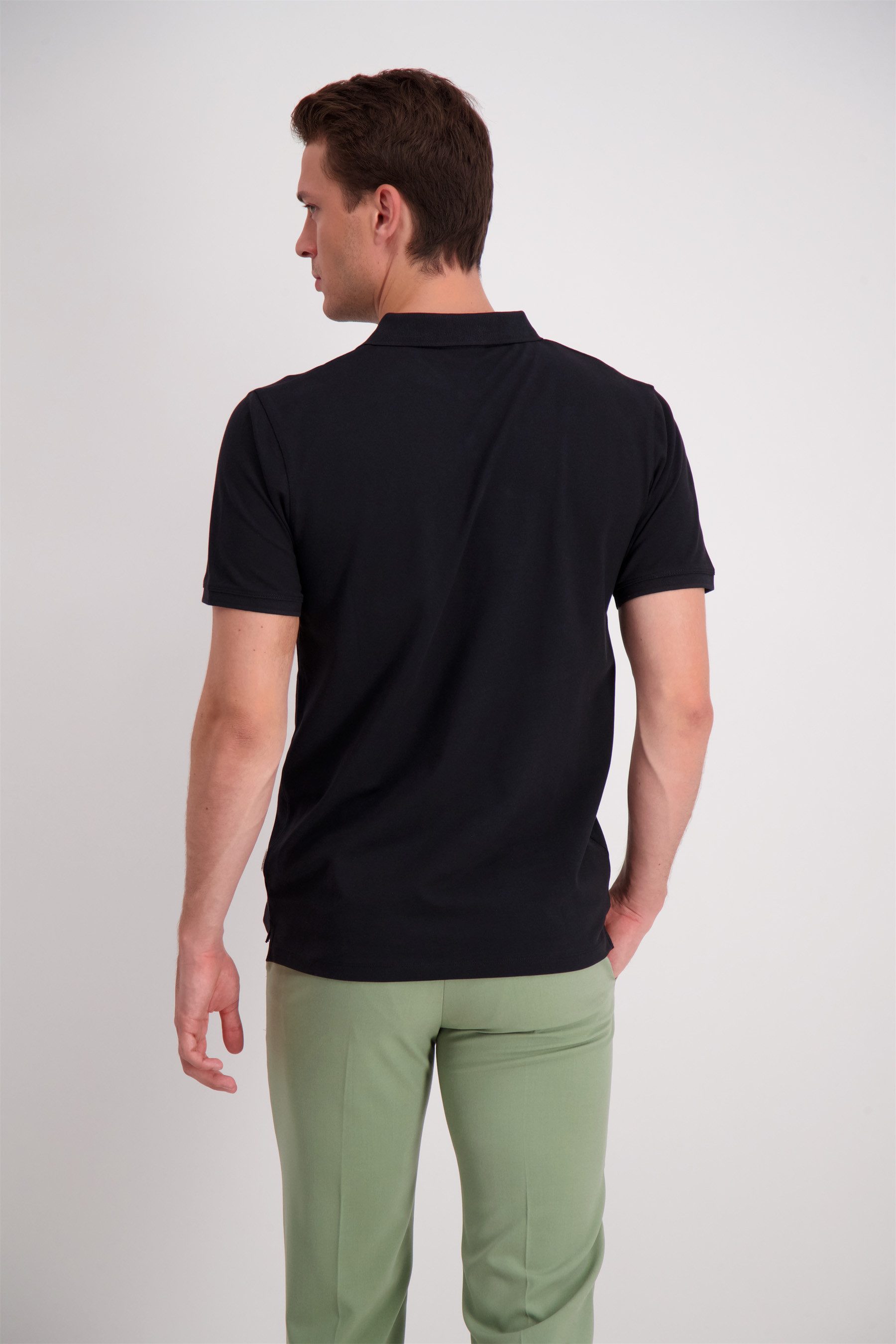 LINDBERGH Poloshirt met geborduurd logo