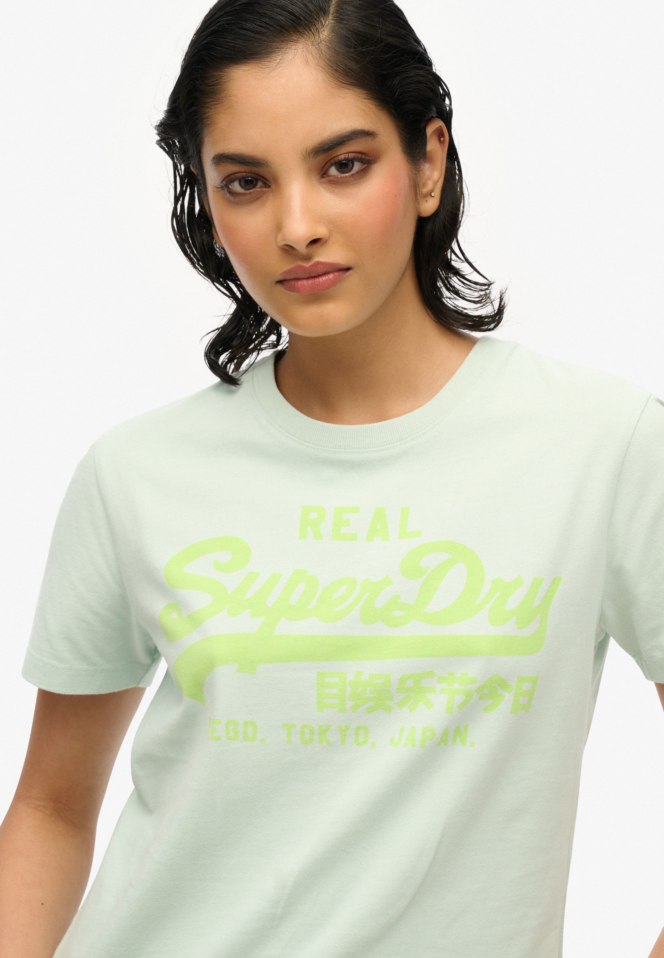 Superdry Shirt met korte mouwen VL NEON SLIM TEE