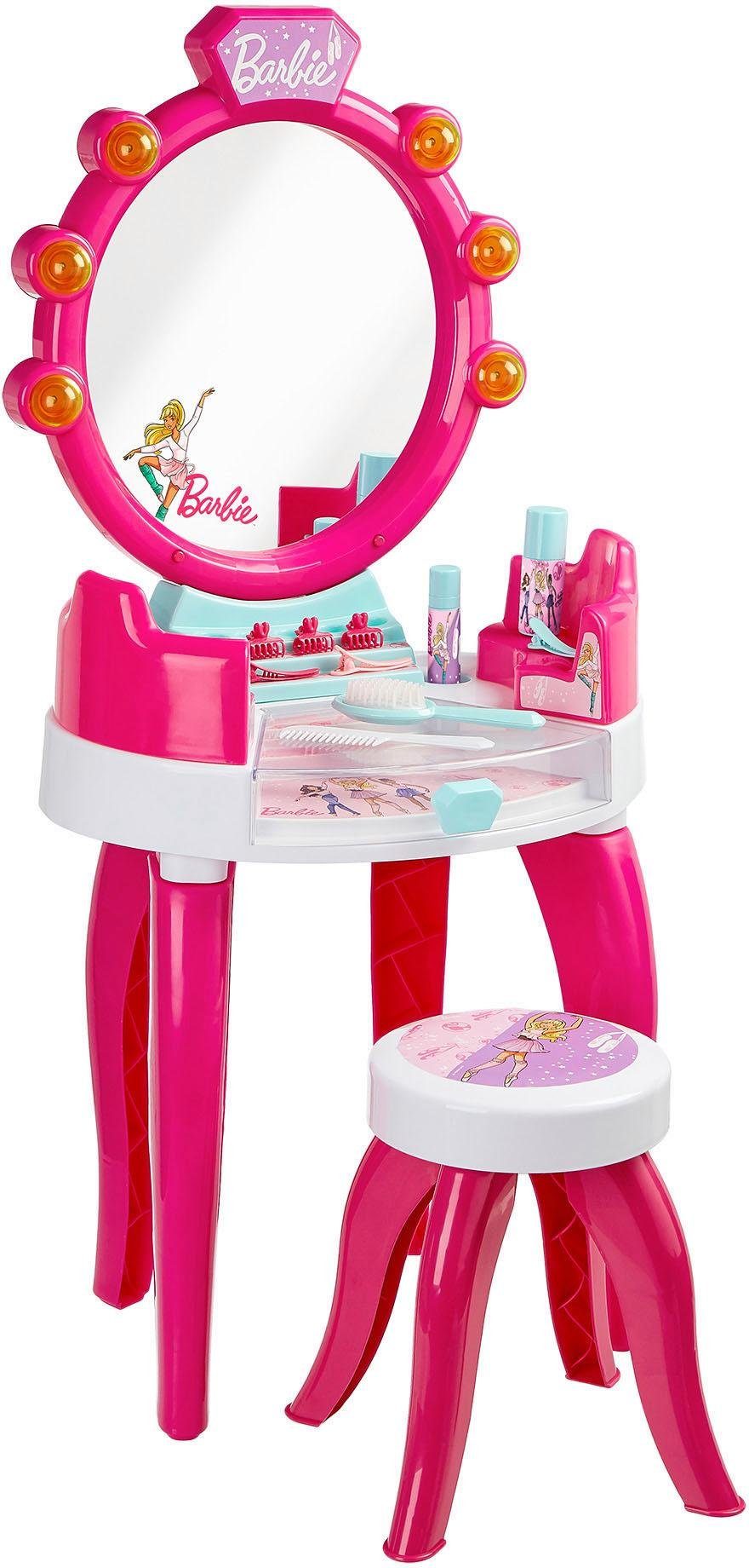 Klein Make-uptafel Barbie schoonheidssalon met accessoires