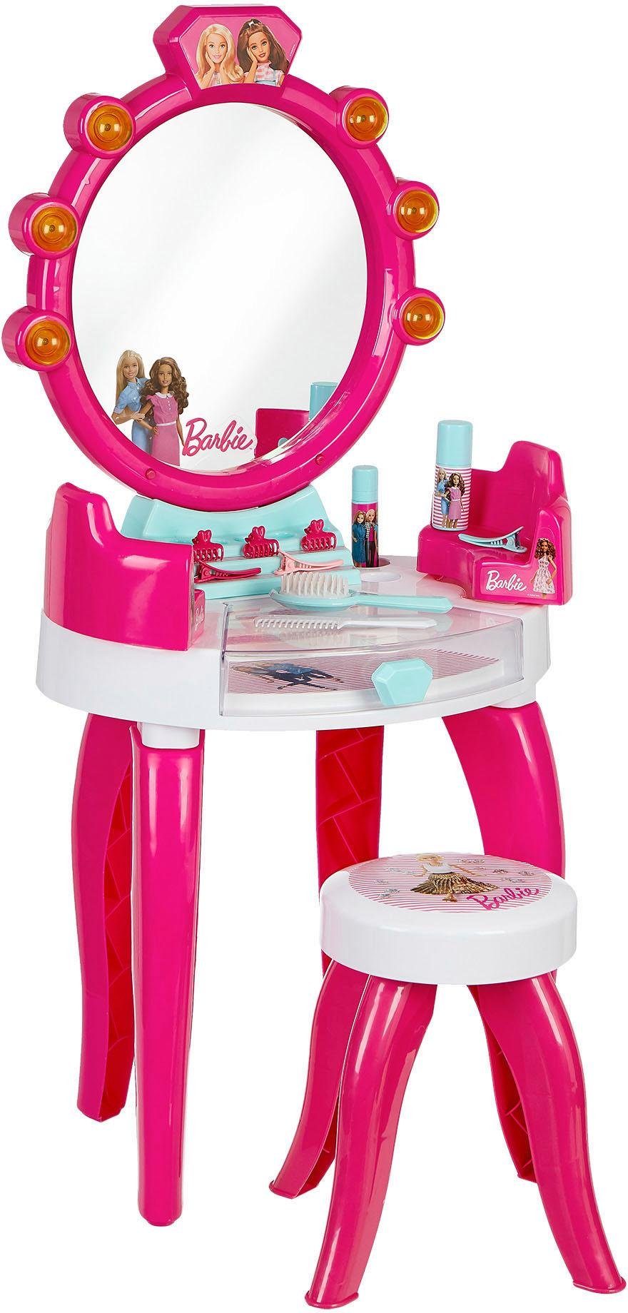 Klein Make-uptafel Barbie schoonheidssalon met accessoires