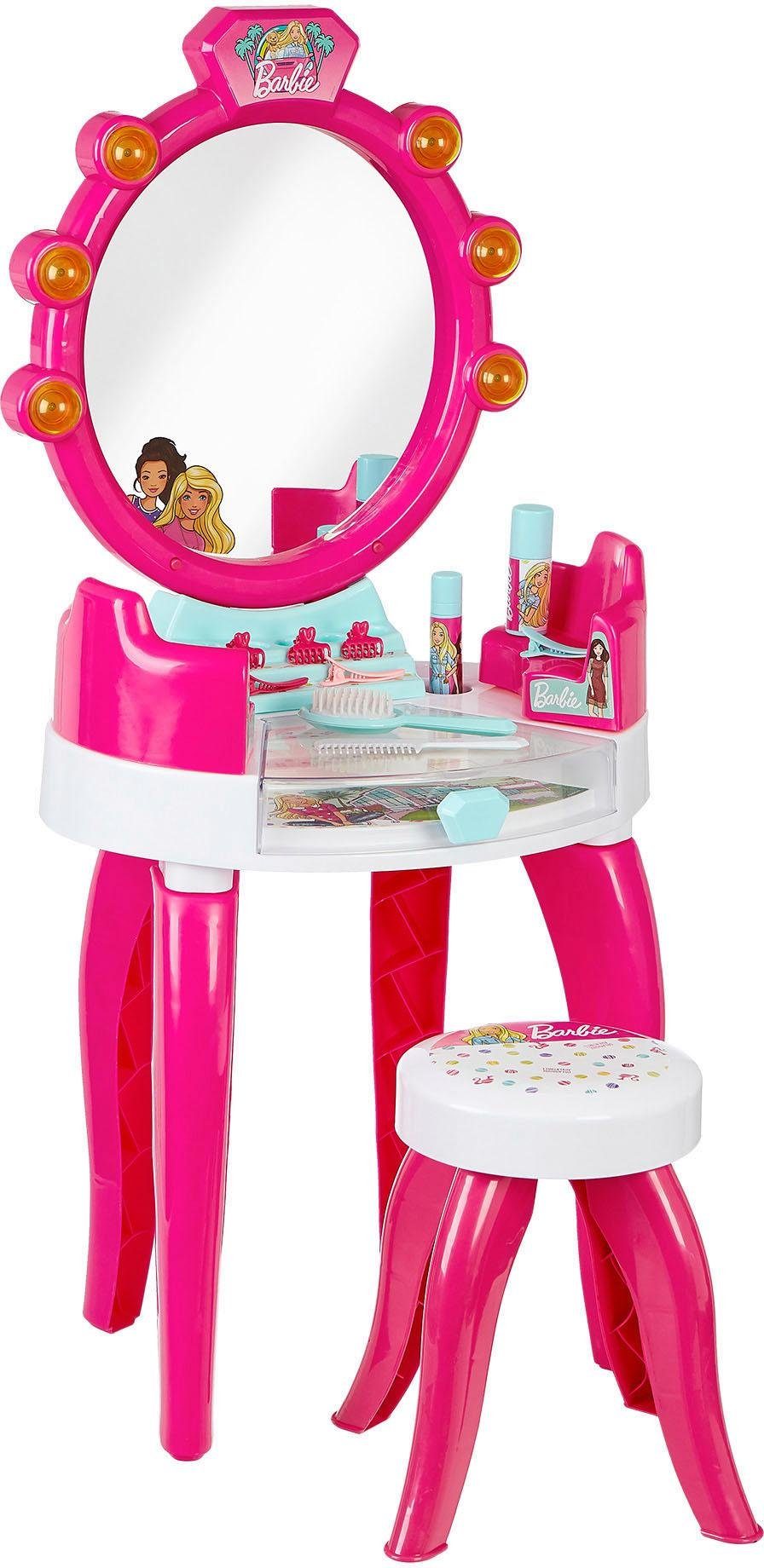 Klein Make-uptafel Barbie schoonheidssalon met accessoires