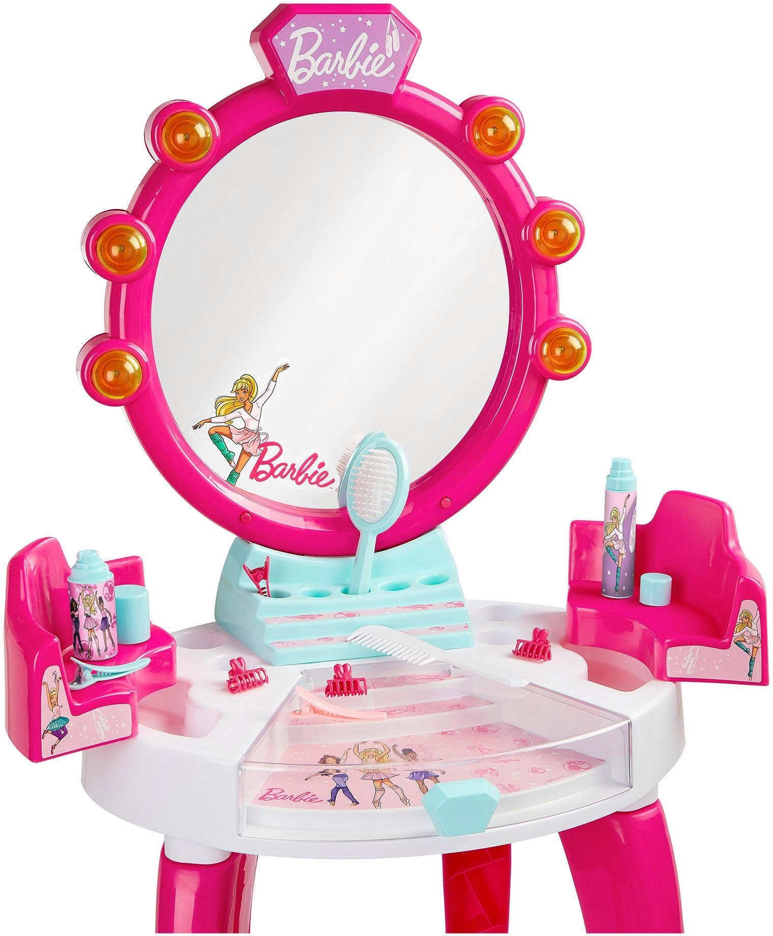 Klein Make-uptafel Barbie schoonheidssalon met accessoires