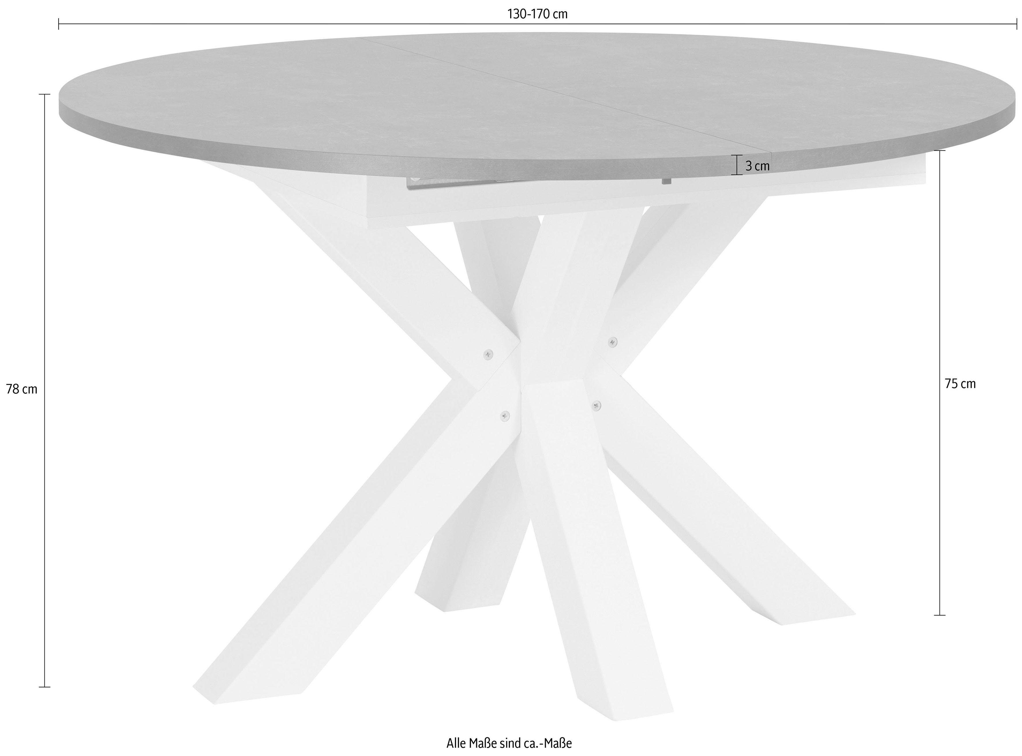Mäusbacher Eettafel , stervormige voet