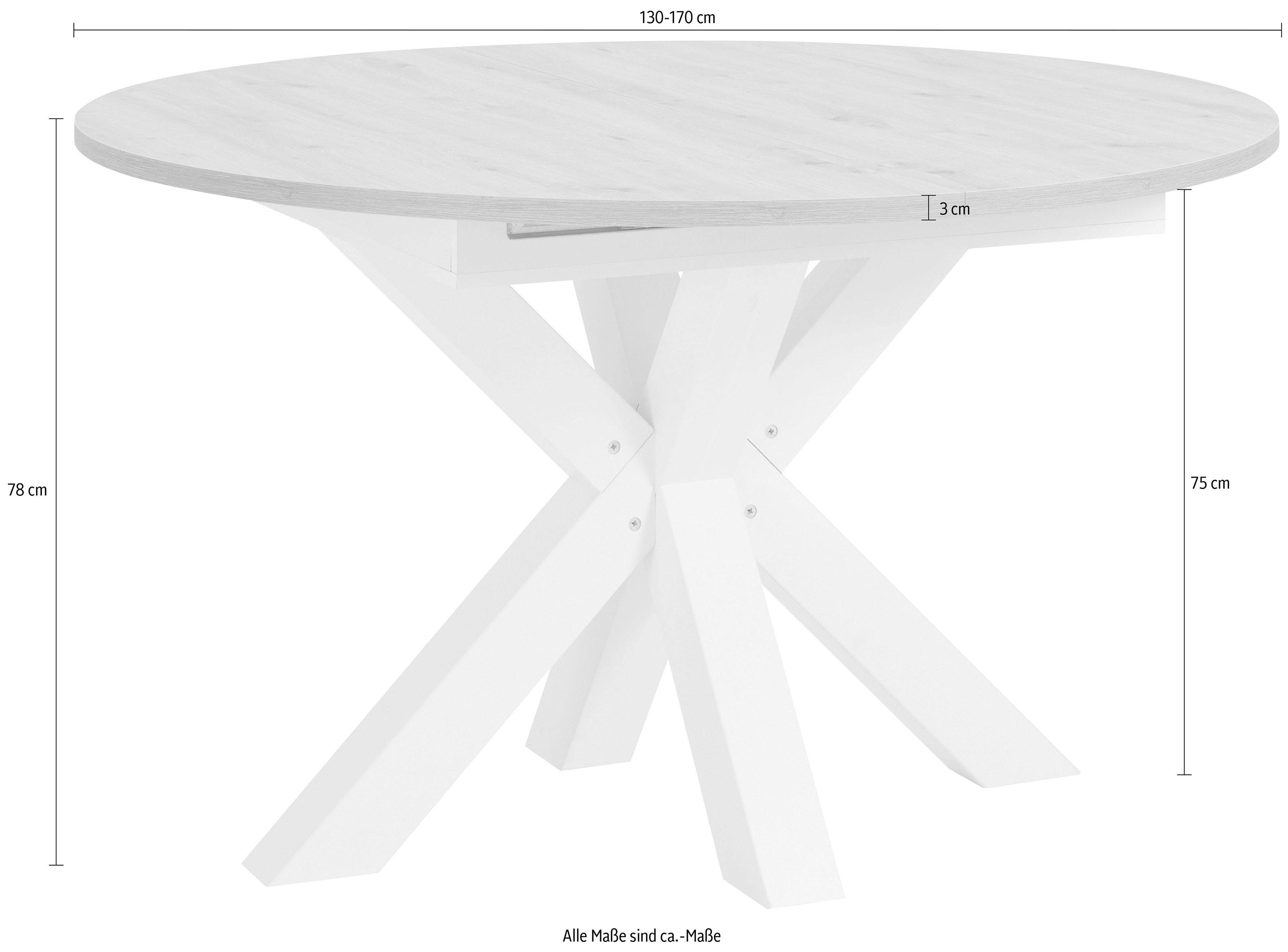 Mäusbacher Eettafel , stervormige voet