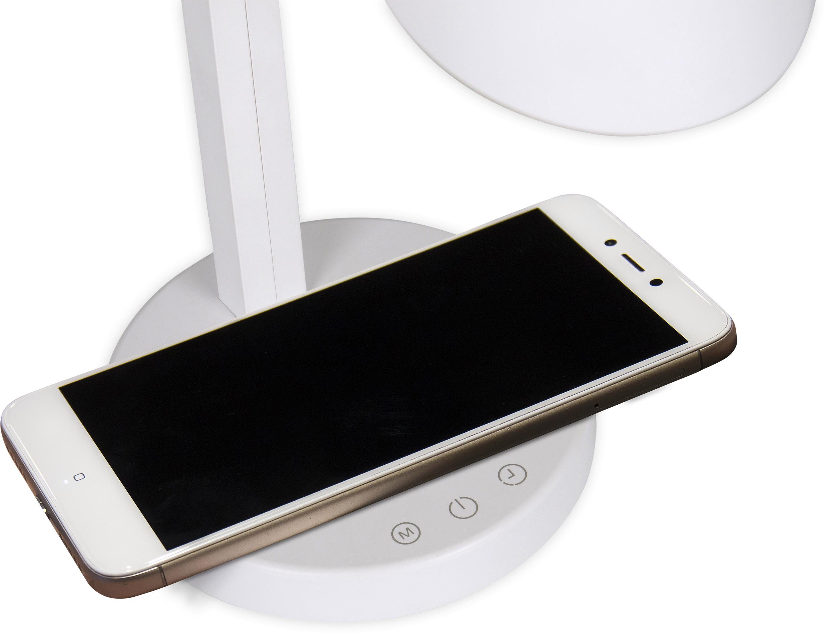 näve Led-tafellamp Slim dimbaar, cct, touch, timer, oplaadstation, app, wifi, spraakbesturing (1 stuk)