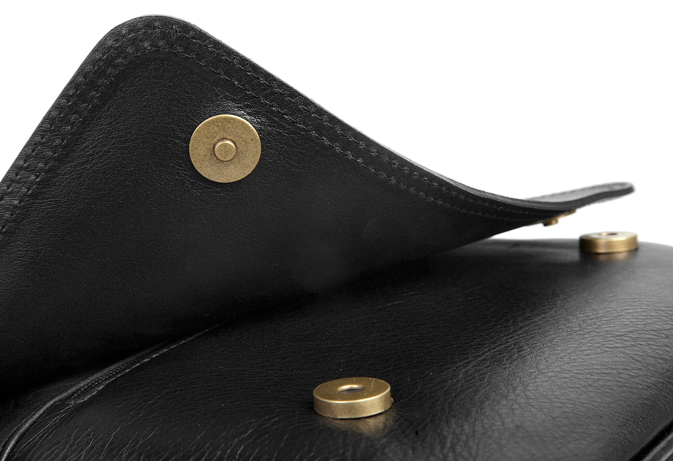 Cluty Schoudertas echt leer, made in italy