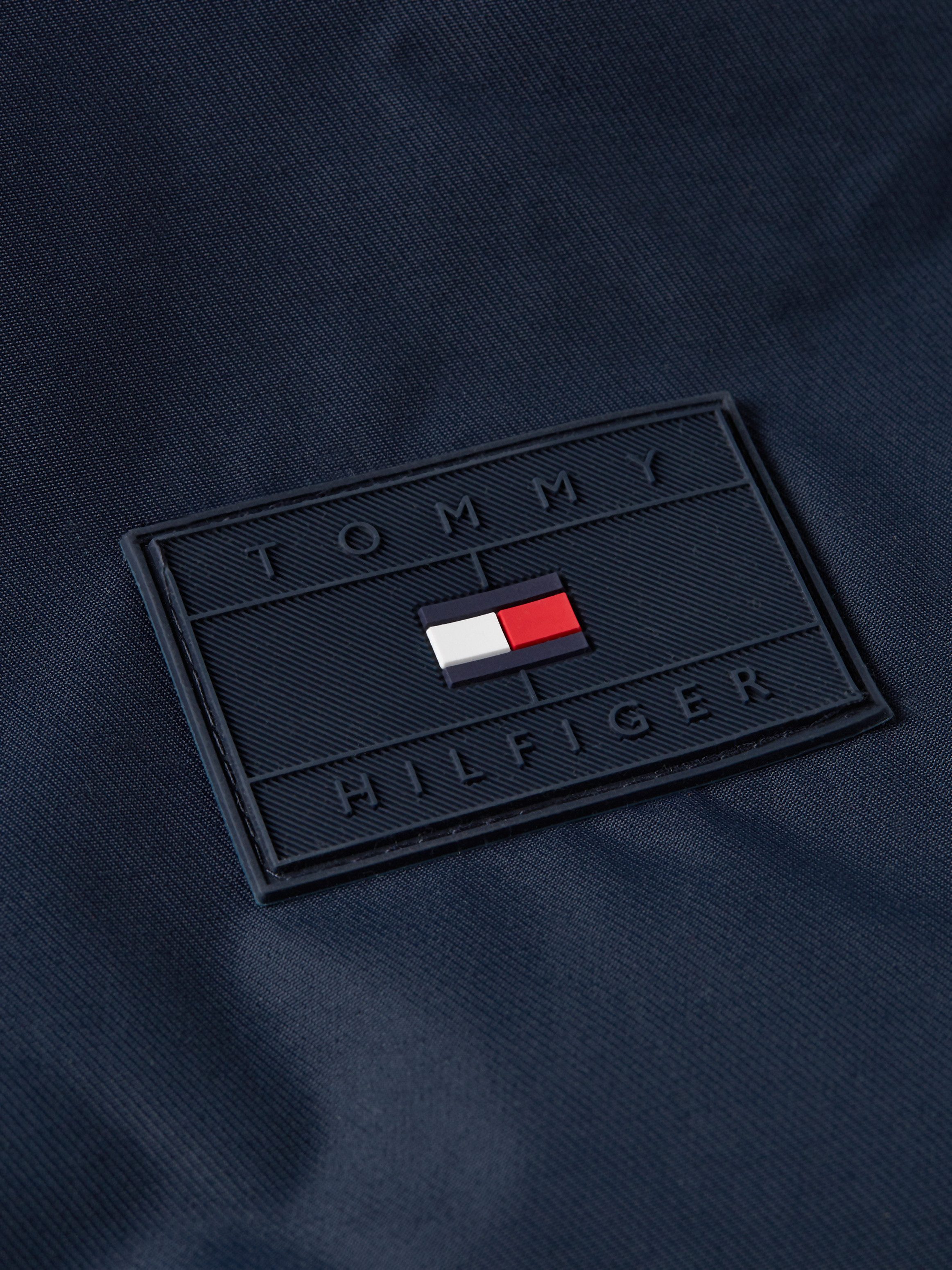 Tommy Hilfiger Parka Rockie Utility Parka hoog gesloten, staande kraag met faux bont