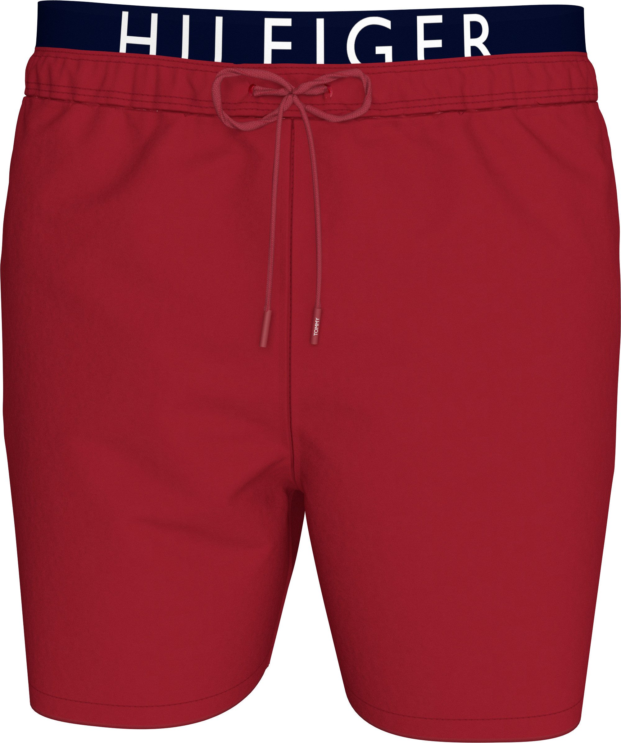 Tommy Hilfiger Swimwear Zwemshort MEDIUM DRAWSTRING DW met bindband, met logo-opdruk