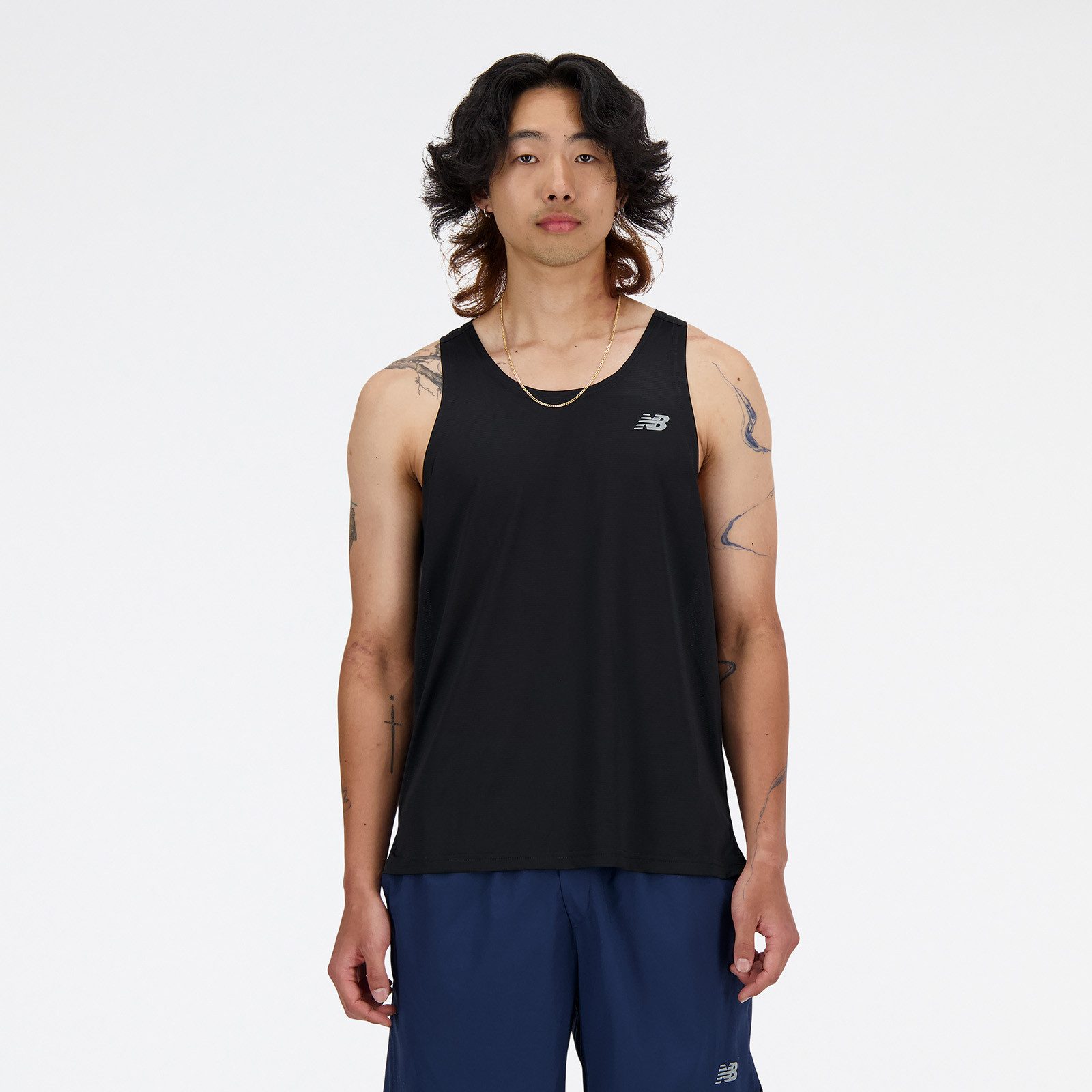 New Balance Runningtop met merk