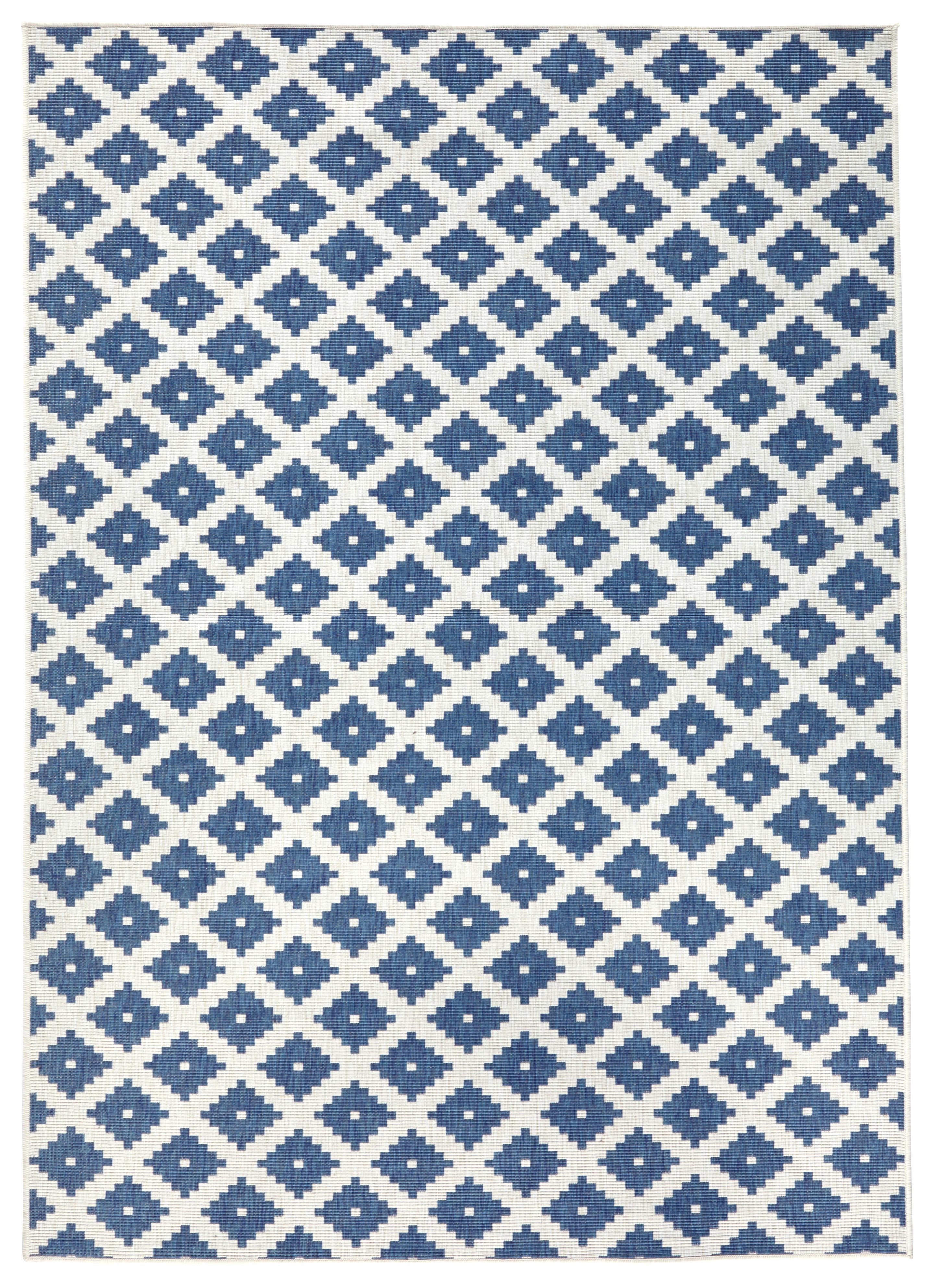 NORTHRUGS Vloerkleed Nizza omkeerbaar tapijt Binnen- en buitengebruik, weerbestendig, balkon, loper, woonkamer, waterbestendig