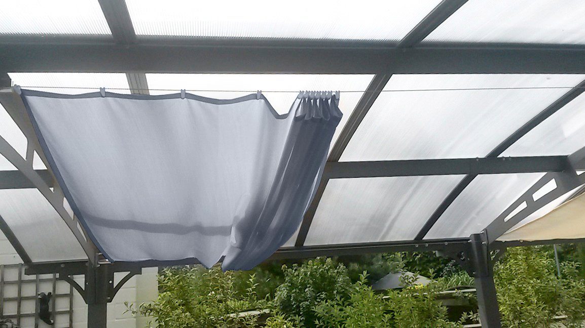 Floracord Schaduwdoek Binnenzonwering Bxd: 270x140 cm, 1 spoorweg, in verschillende kleuren