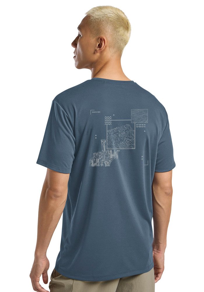 Jack Wolfskin T-shirt VONNAN GRAPHIC T M