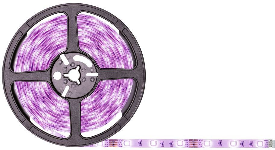 Paulmann Led-strepen FN SimpLED Strip Set 5m, RGB 20W, 230/12V, DC, Wit metaal, Kst (1 stuk)