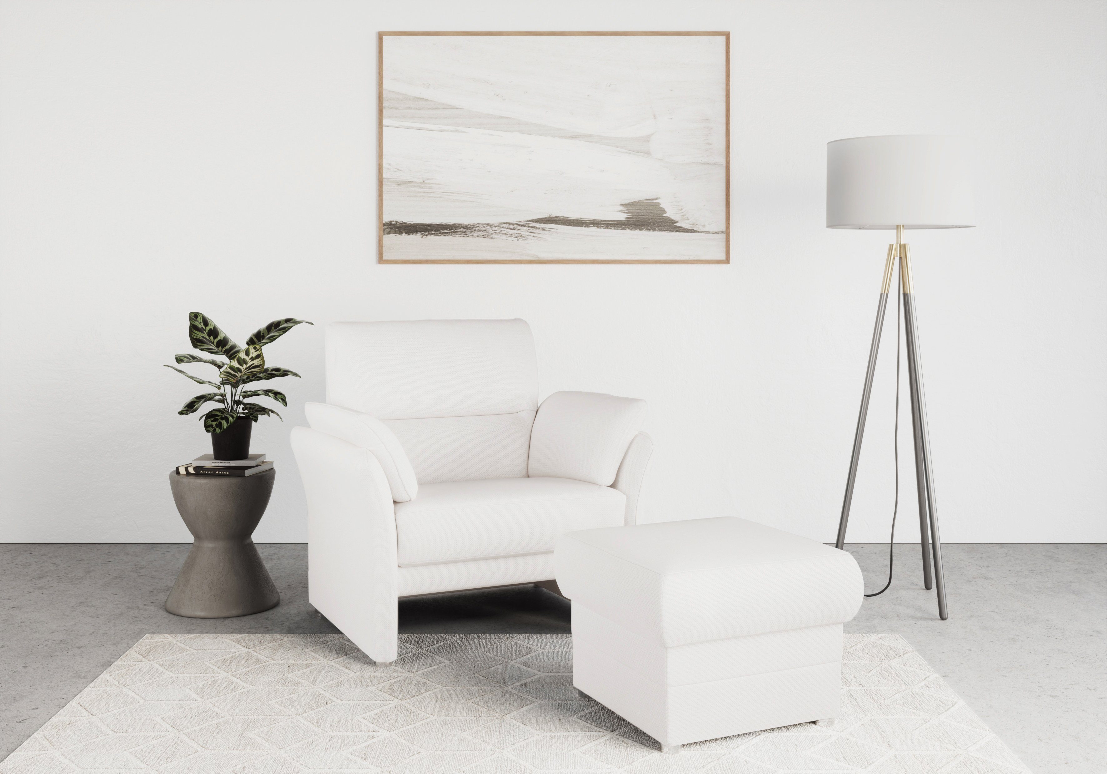 DOMO collection Fauteuil Pina cocktailsstoel Bijpassende fauteuil bij de serie, met binnenvering