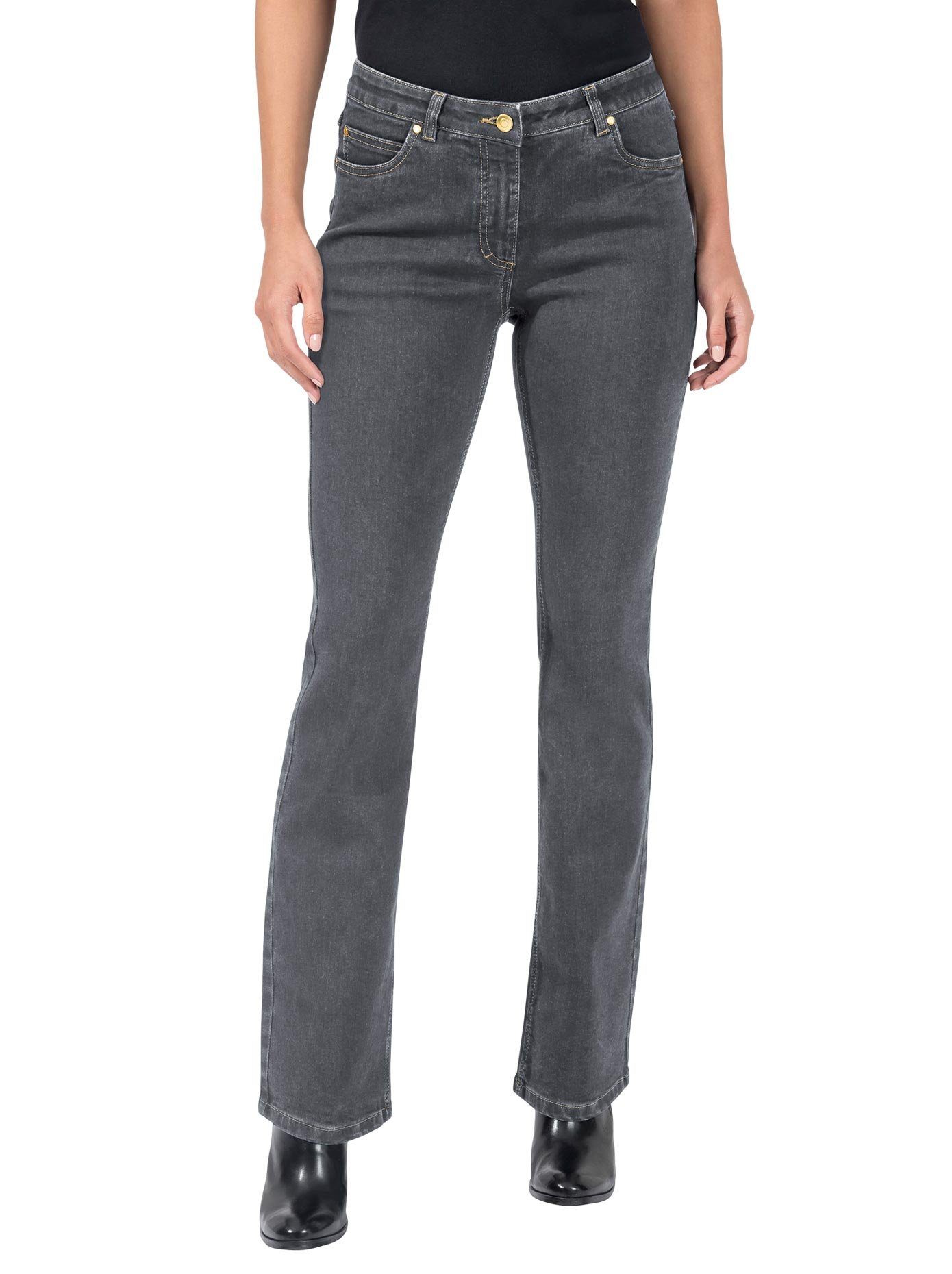 Classic Inspirationen Bootcut jeans dames bootcut jeans maat 52 grijs