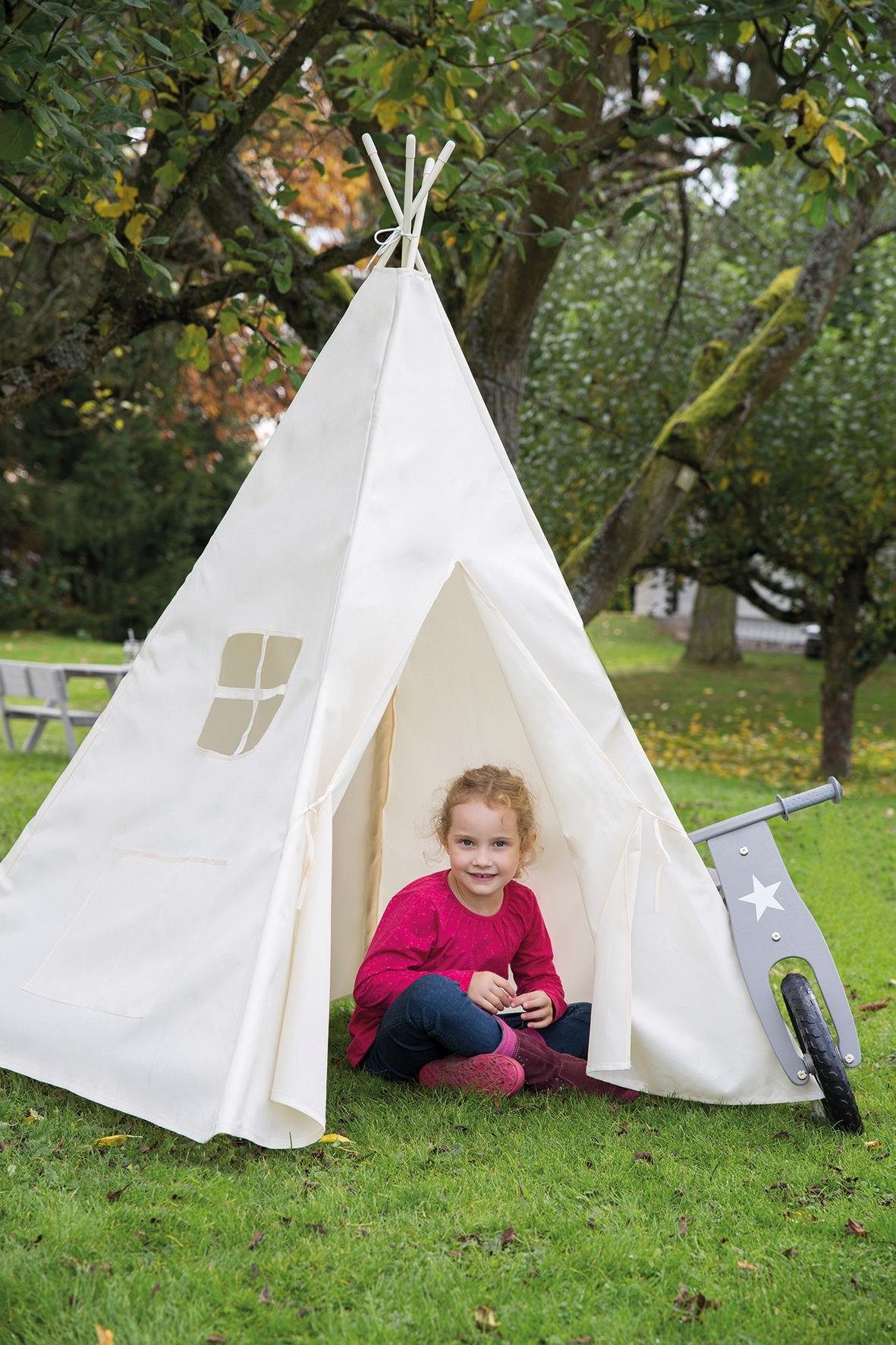 Roba® Speeltent Tipi, ecru