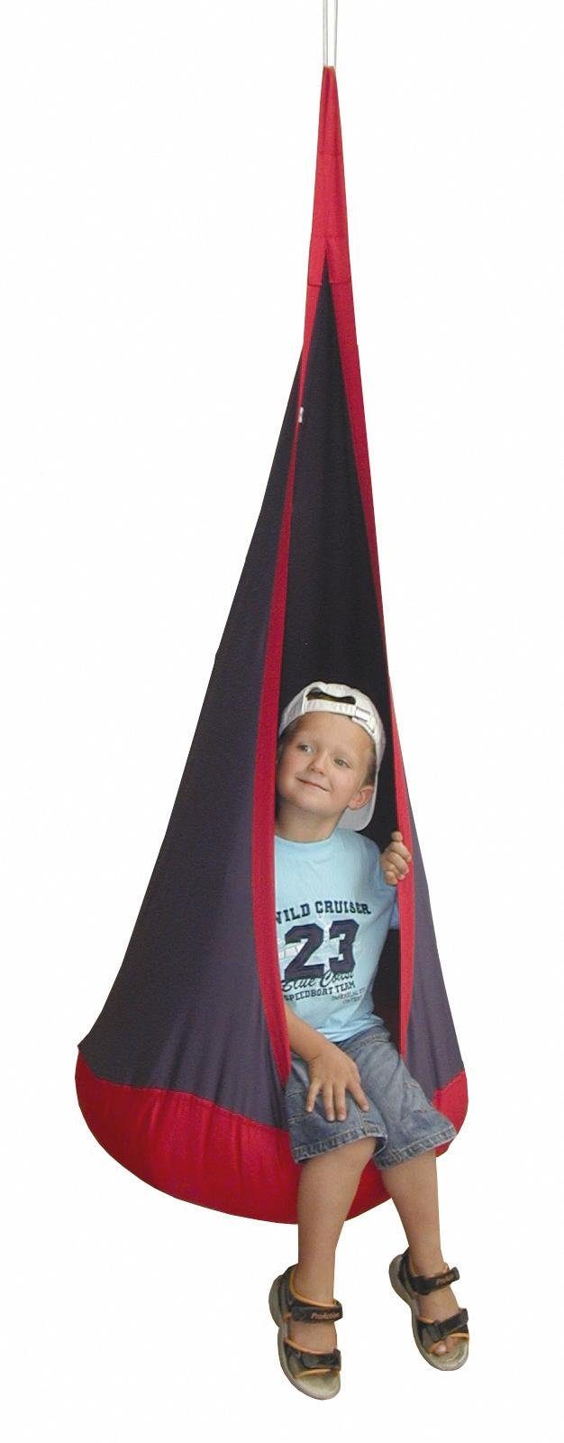 Roba® Hangende zakschommel Ophangzak met opblaasbaar kussen