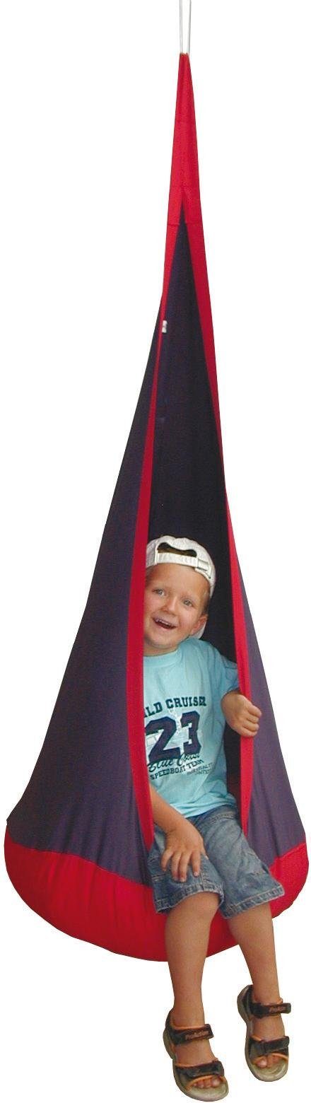 Roba® Hangende zakschommel Ophangzak met opblaasbaar kussen