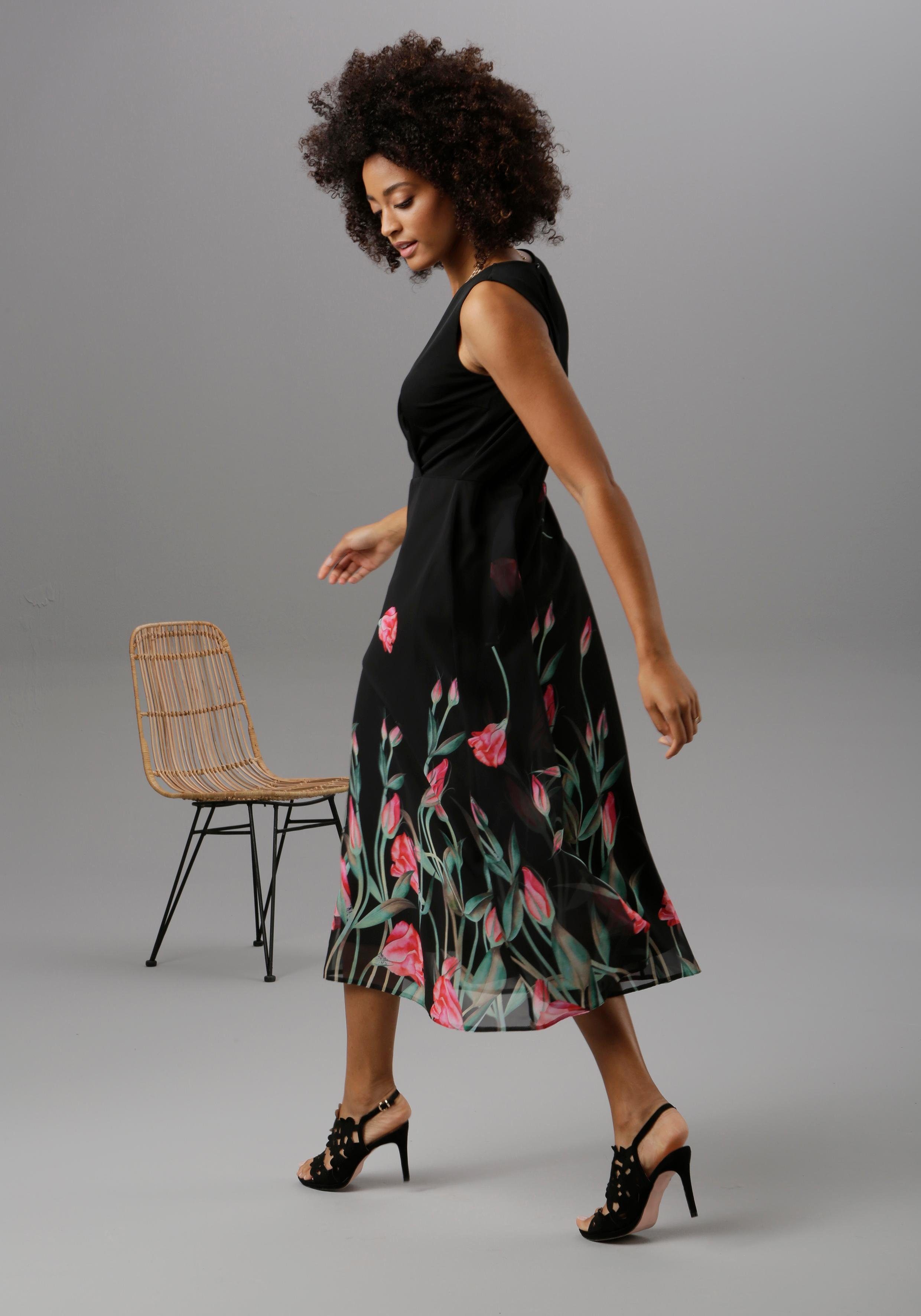 Aniston SELECTED Zomerjurk met bloemenprint