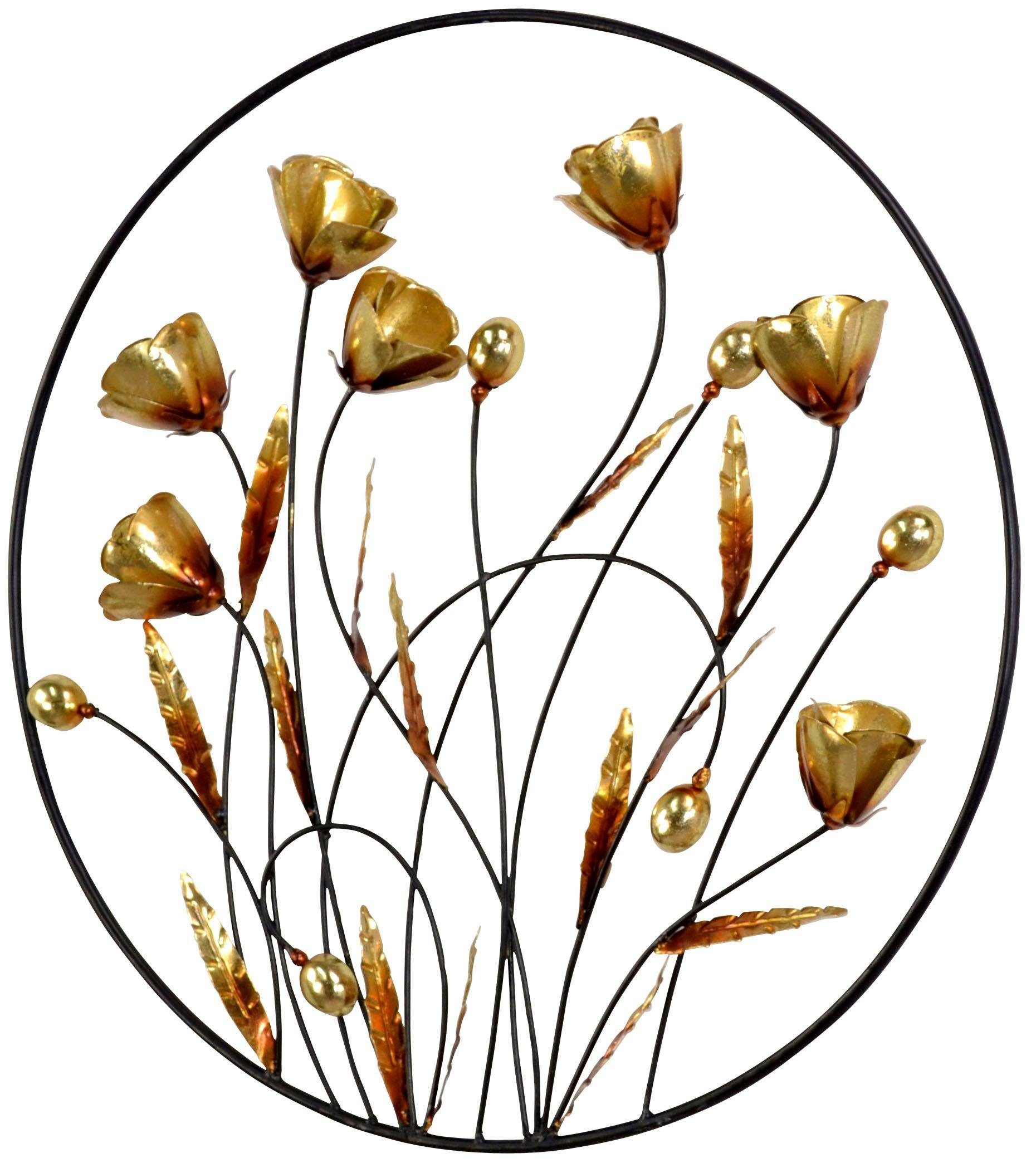 HOFMANN LIVING AND MORE Sierobject voor aan de wand Wanddecoratie van metaal