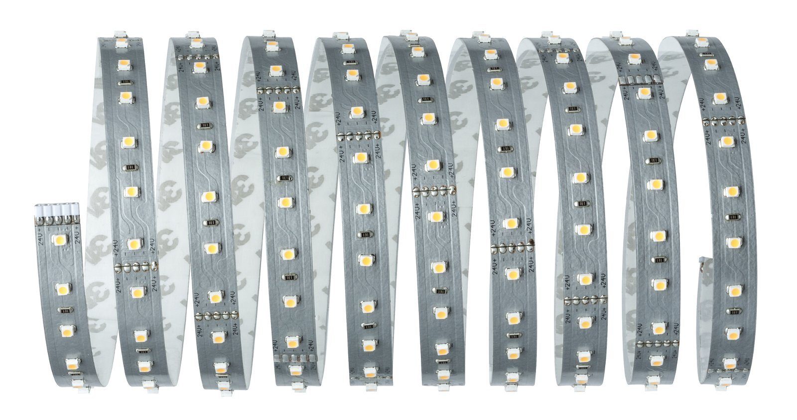 Paulmann Led-strepen MaxLED 500 Basisset 3m 18W 230/24V 36VA zilverkleur ongecoat (1 stuk)