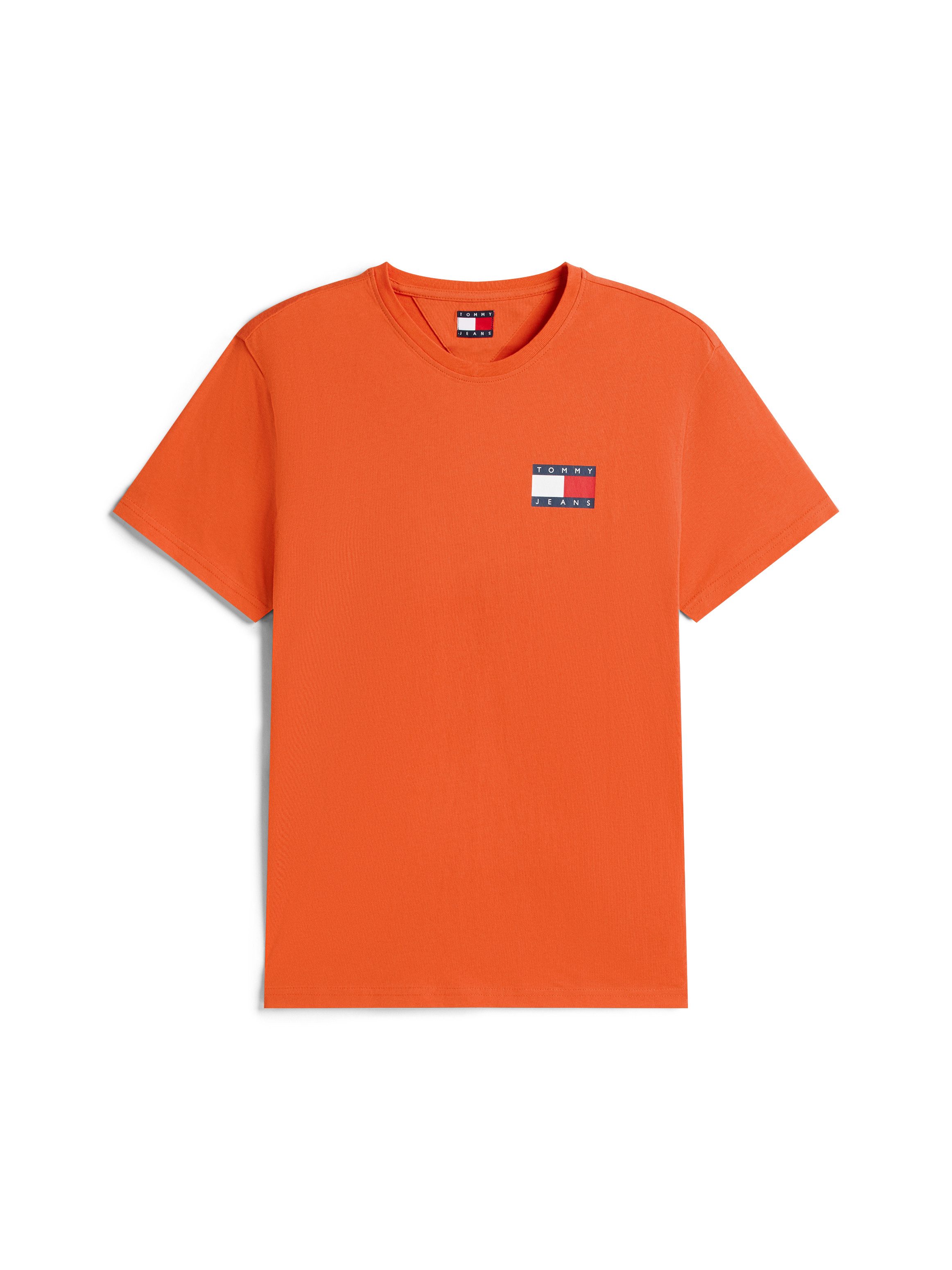 TOMMY JEANS T-shirt TJM SLIM ESSENTIAL FLAG TEE EXT