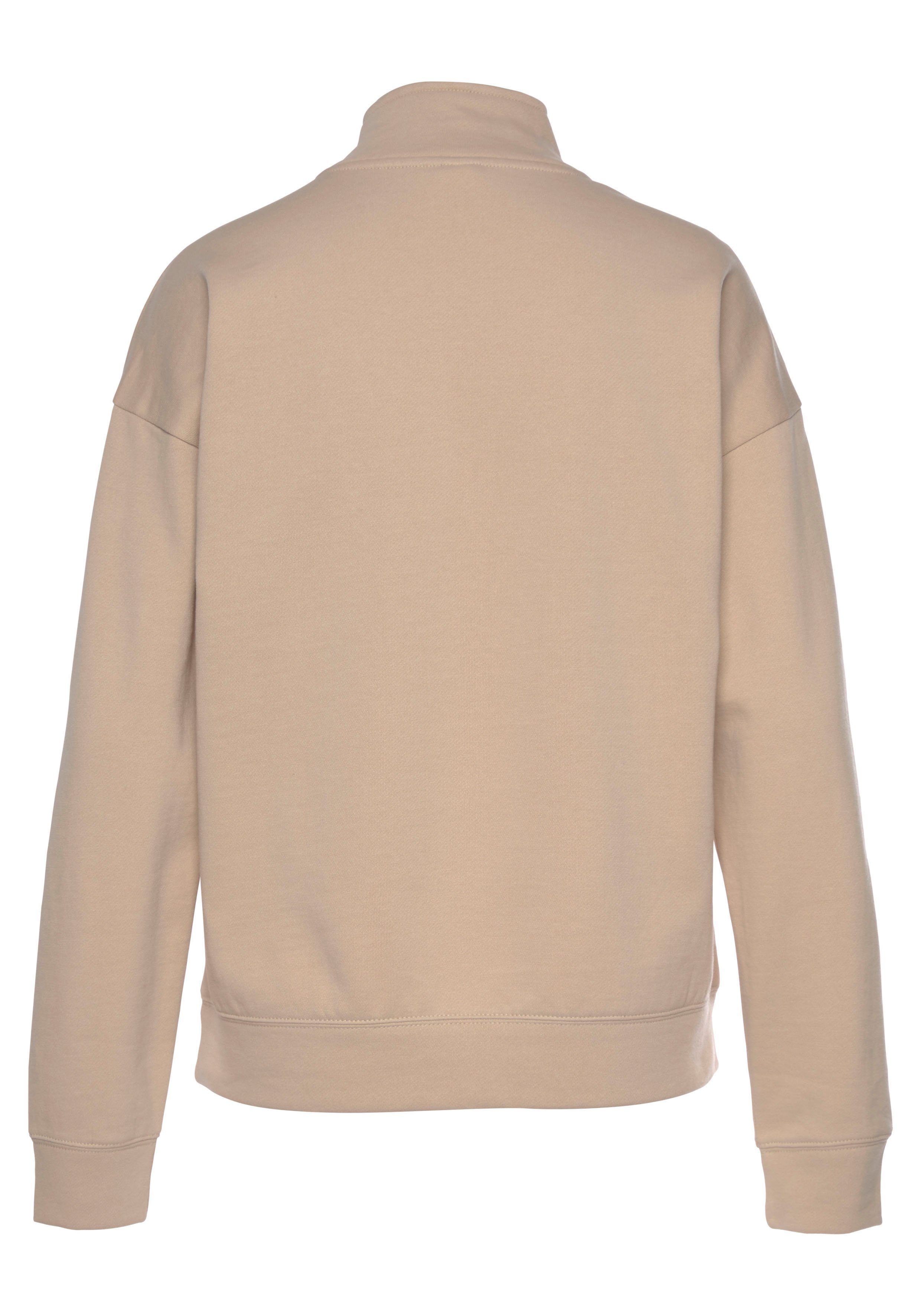 H.I.S Sweatshirt Troyer met opstaande kraag Troyer in maritieme stijl, loungewear