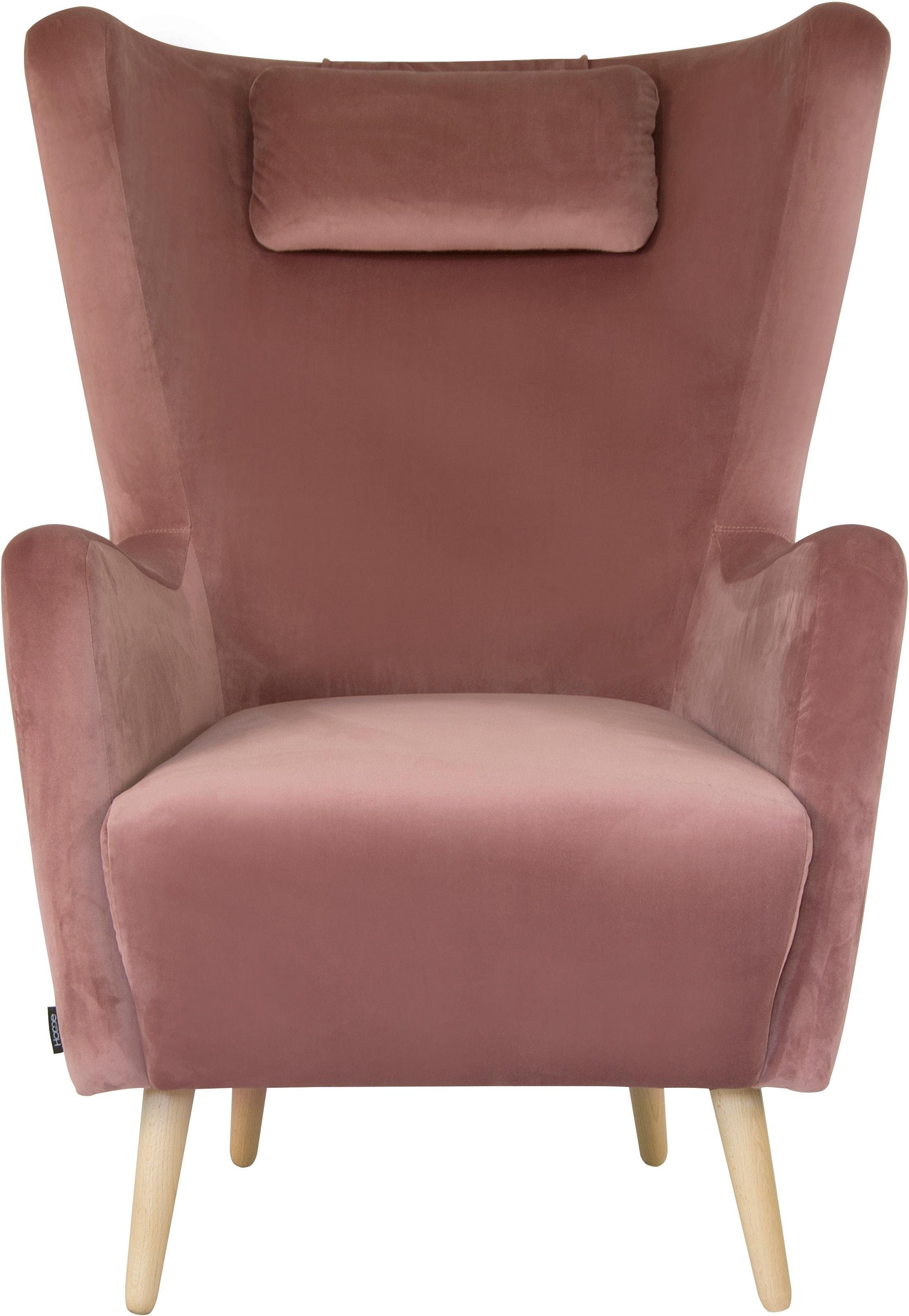 Home affaire Fauteuil Telford ook in faux fur, fauteuil B/D/H: 77/92/106 cm keuze met en zonder poef, in veel bekledingskwaliteiten, ovale stoel