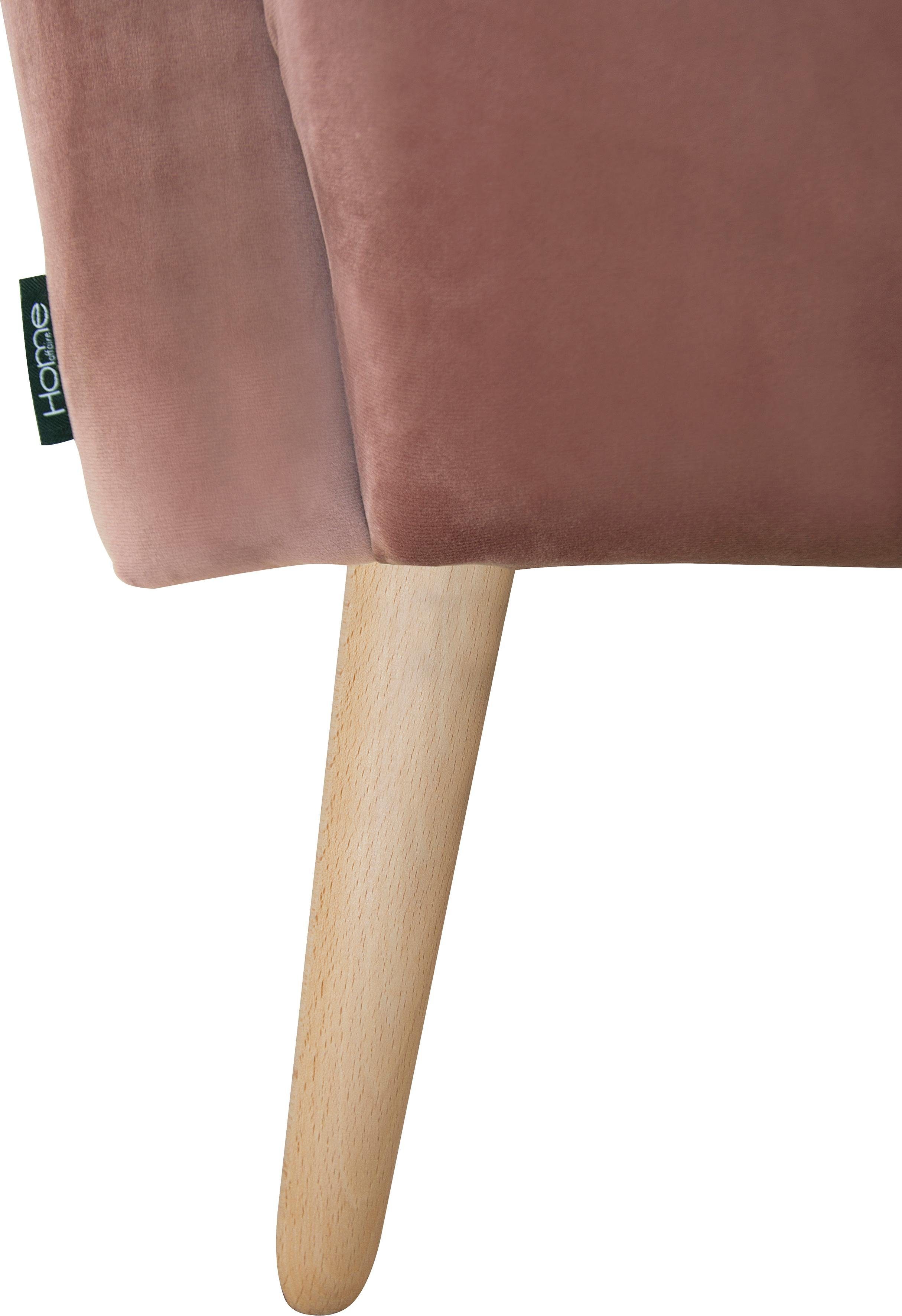 Home affaire Fauteuil Telford ook in faux fur, fauteuil B/D/H: 77/92/106 cm keuze met en zonder poef, in veel bekledingskwaliteiten, ovale stoel