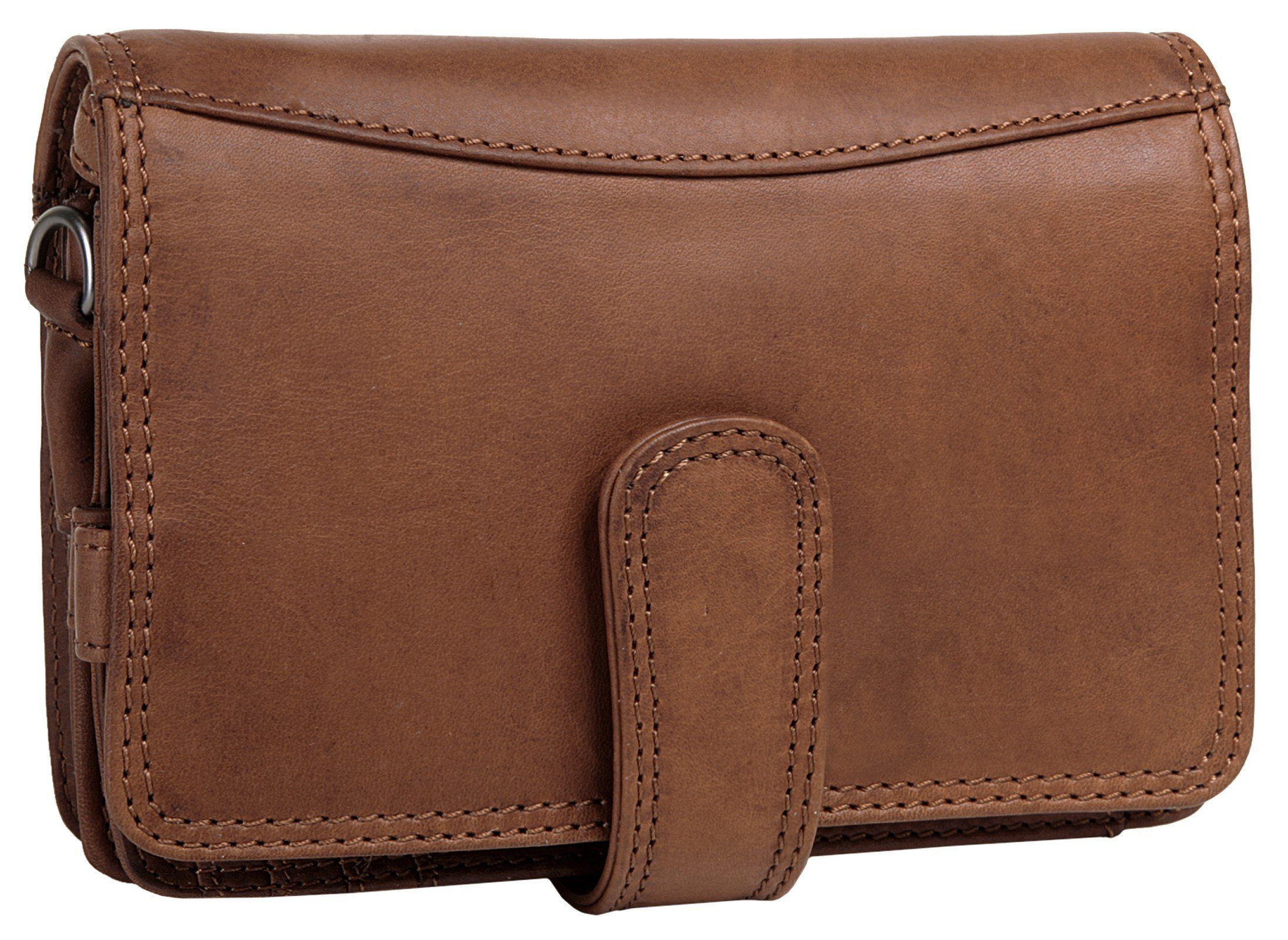 Cluty Schoudertas echt leder