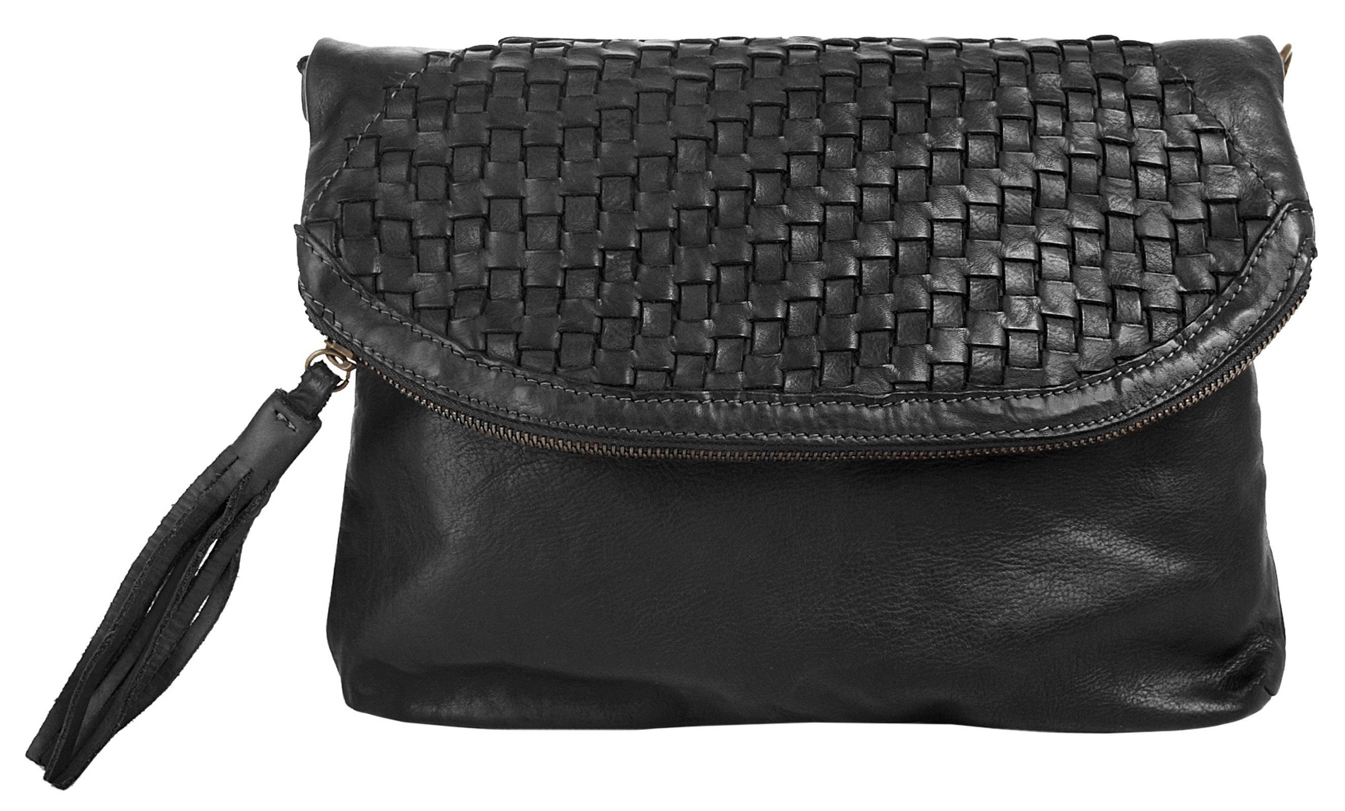 Samantha Look Schoudertas echt leer, made in italy