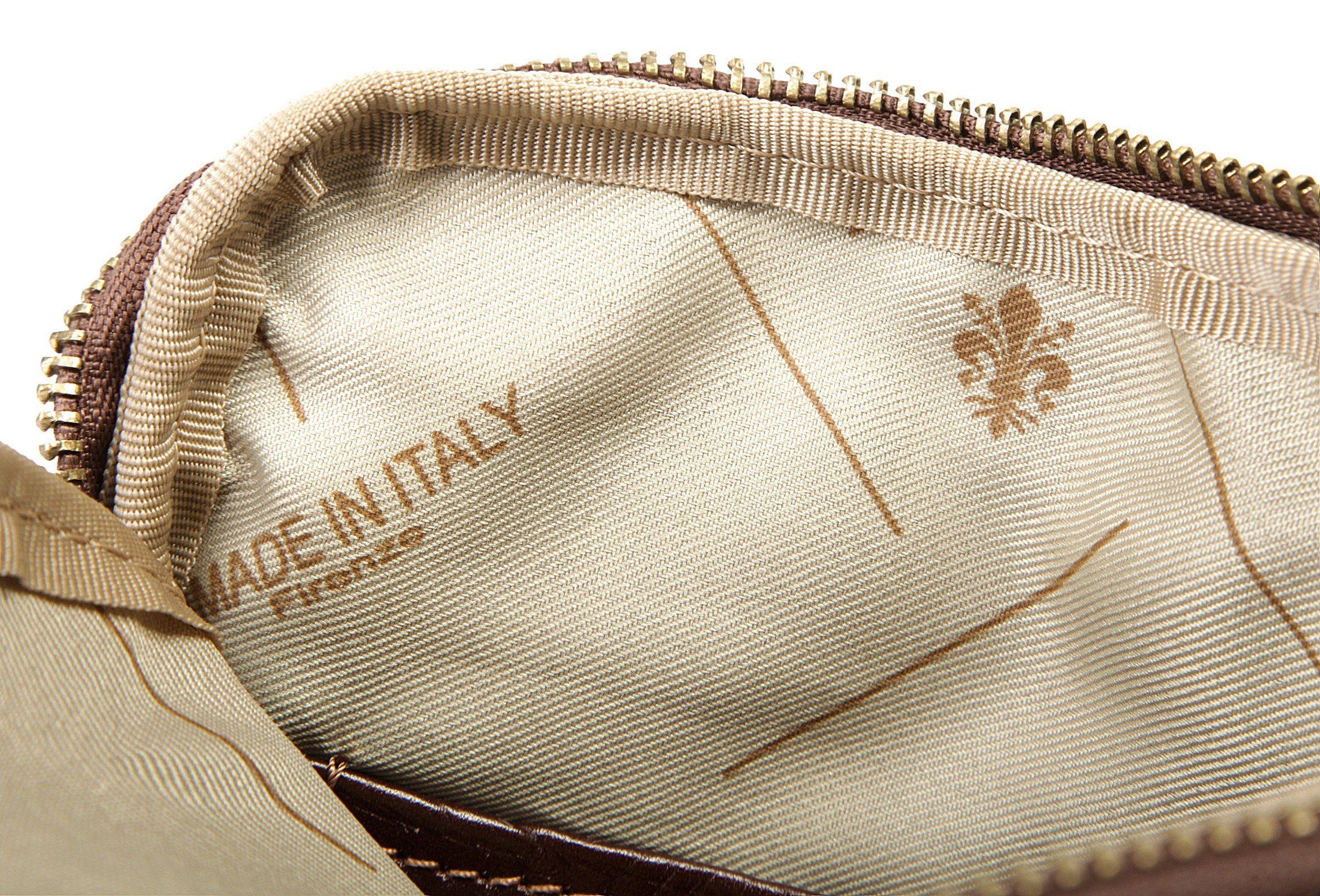 Piké Schoudertas echt leer, made in italy