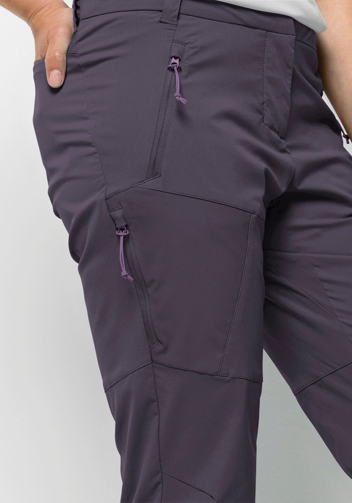 Jack Wolfskin Softshell-broek GLASTAL PANTS W