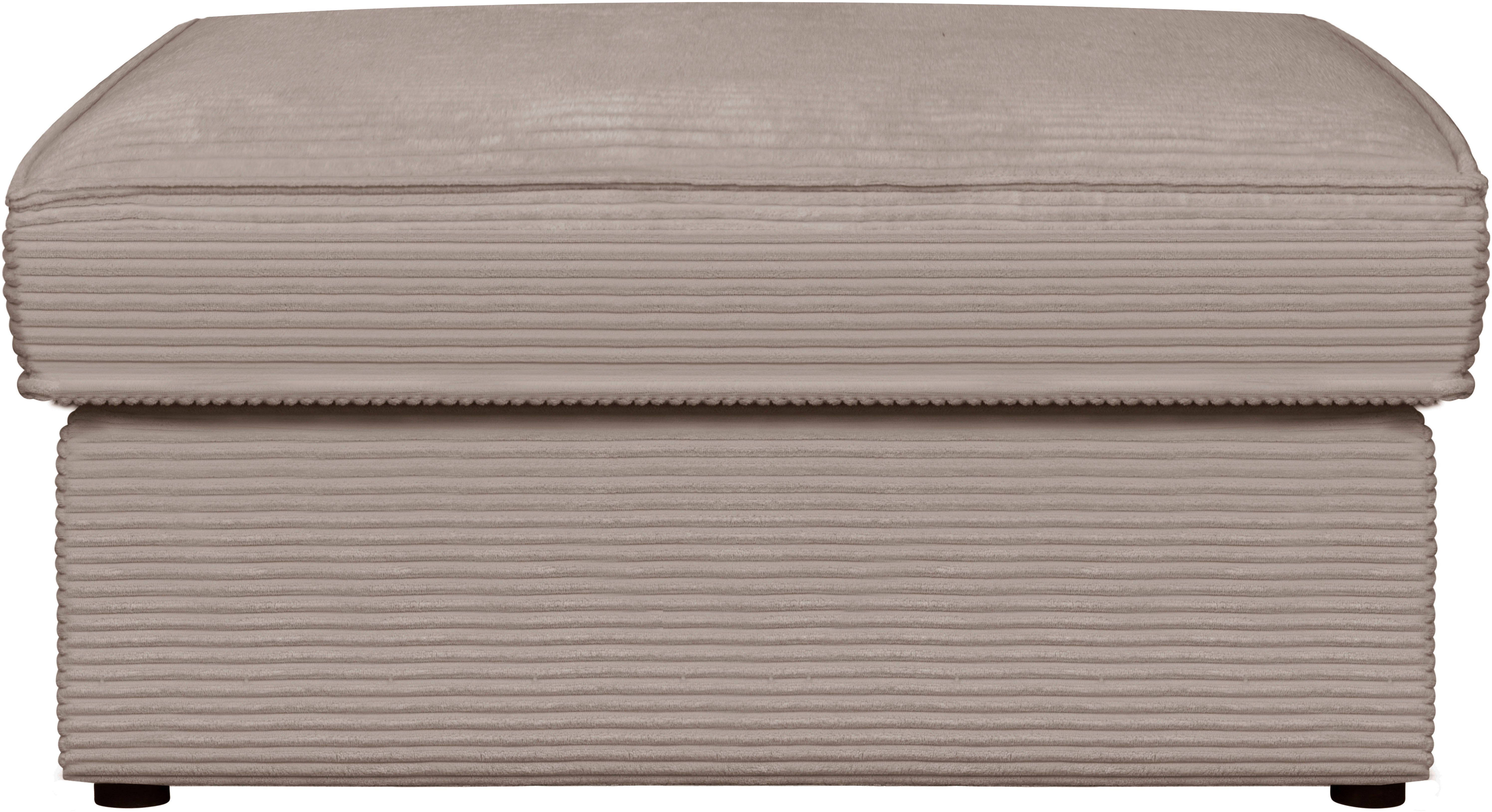 RAUM.ID Hocker Florid afzonderlijk plaatsbaar of als deel van een modulaire bank, ook in cord