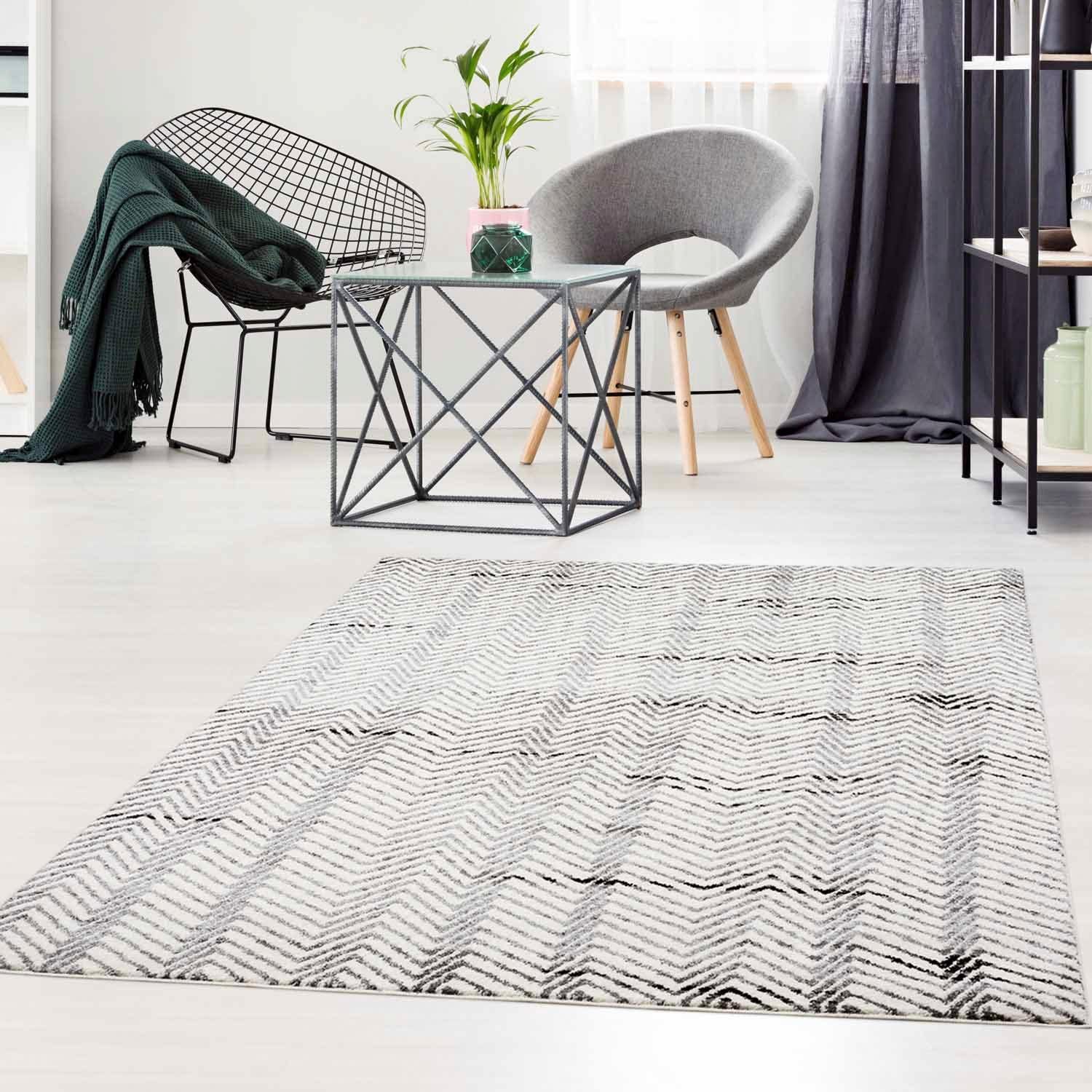 Carpet City Vloerkleed Moda 1138 Korte pool, woonkamer