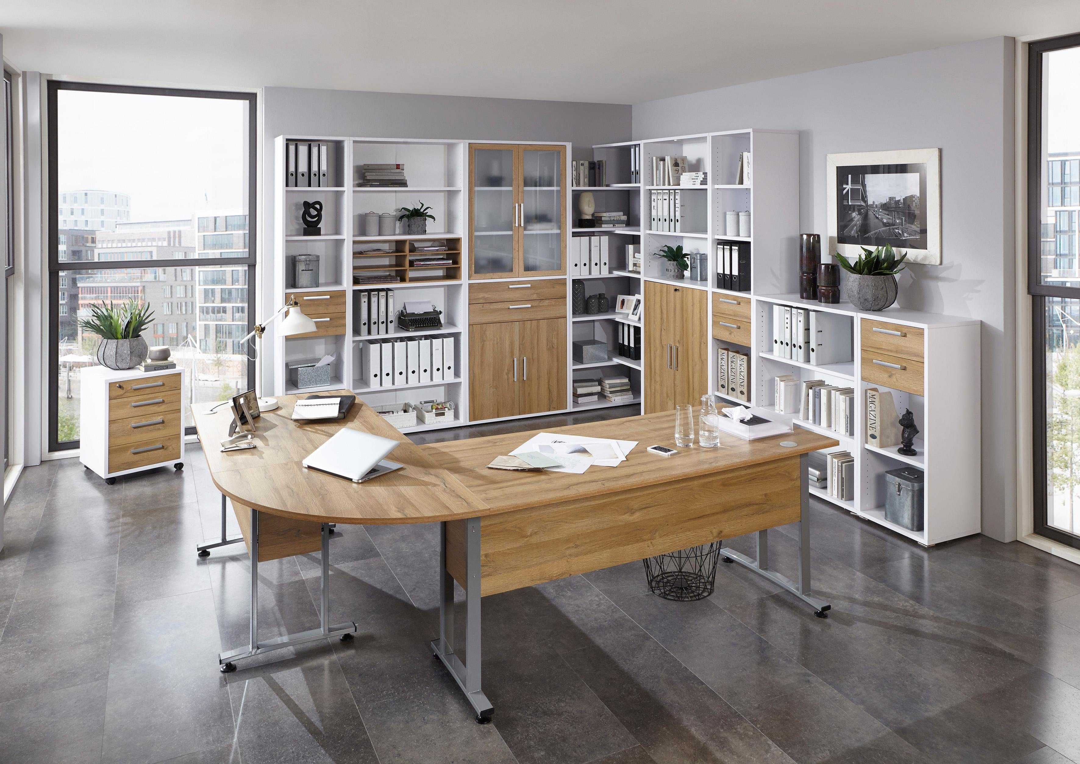 FMD Ordnerrek Calvi Modulaire kast open, deuren en laden apart bestelbaar