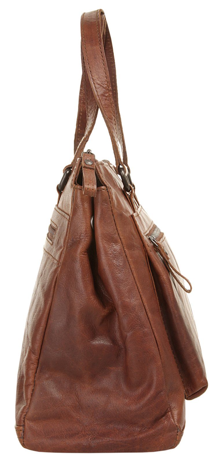 Spikes & Sparrow Tas echt leder