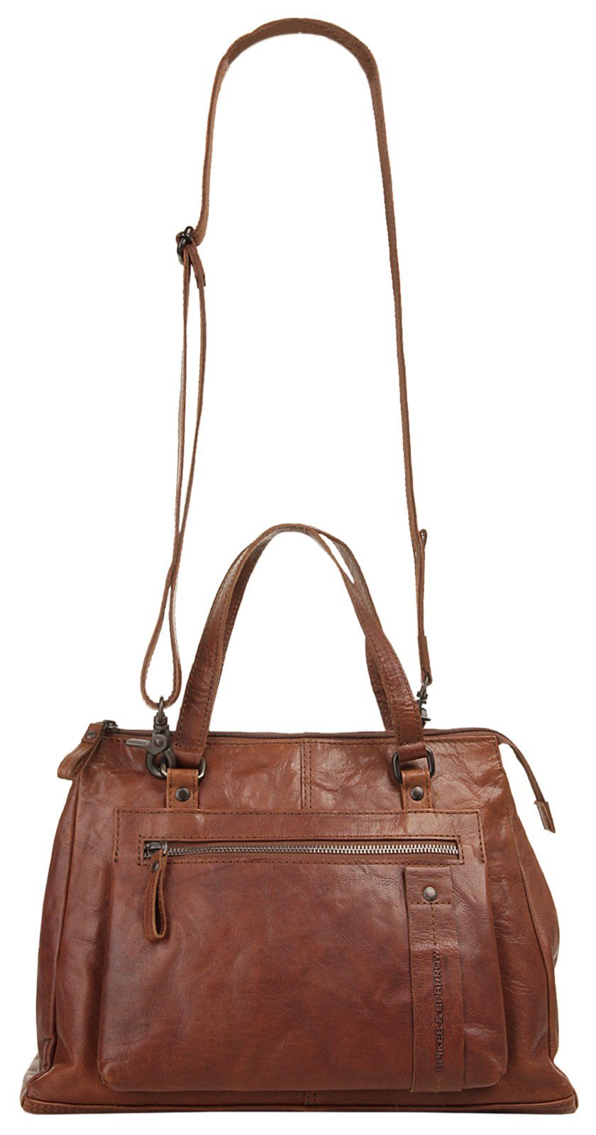 Spikes & Sparrow Tas echt leder